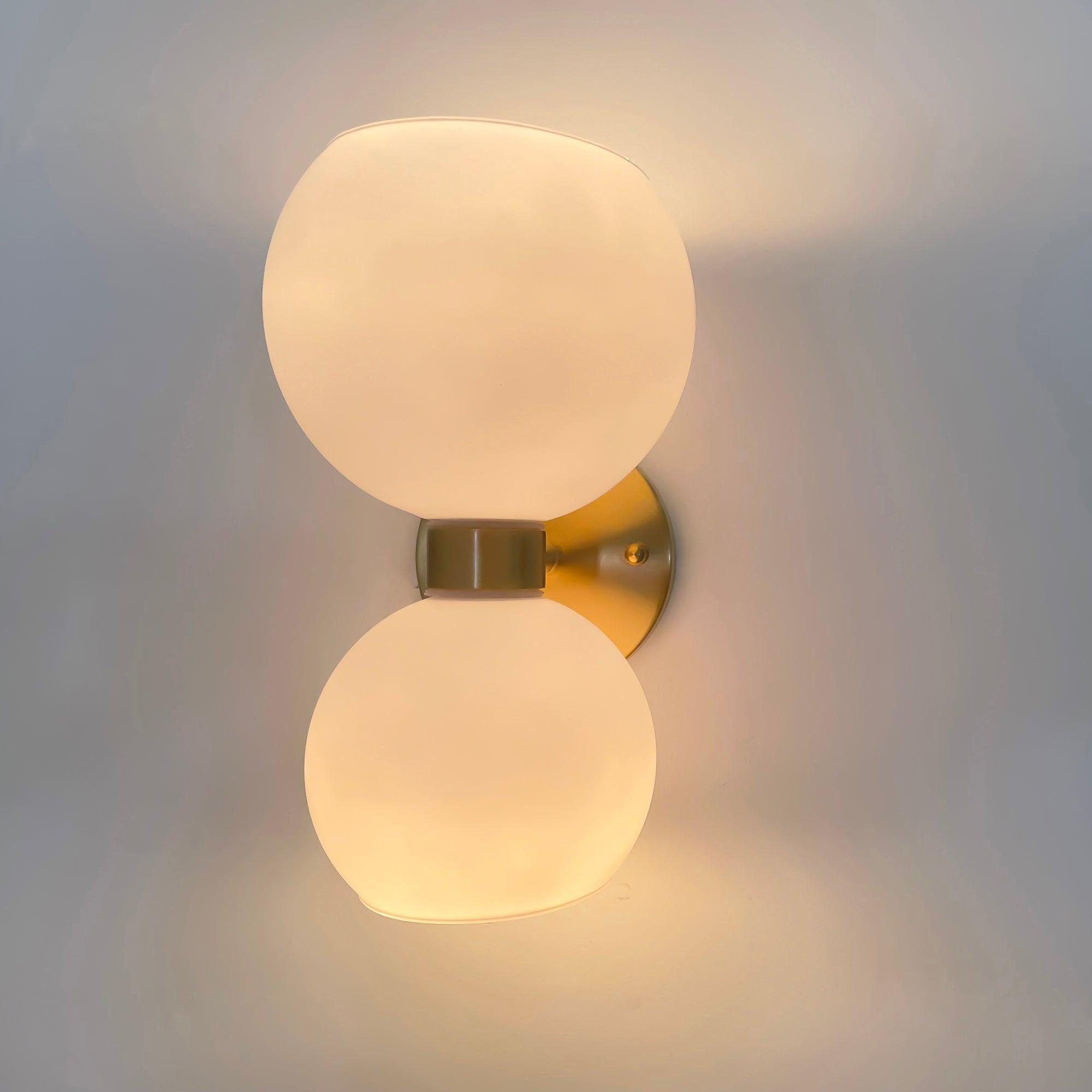 Avynion Modern Nordic Art Glass Wall Lamp-Neutral Decor