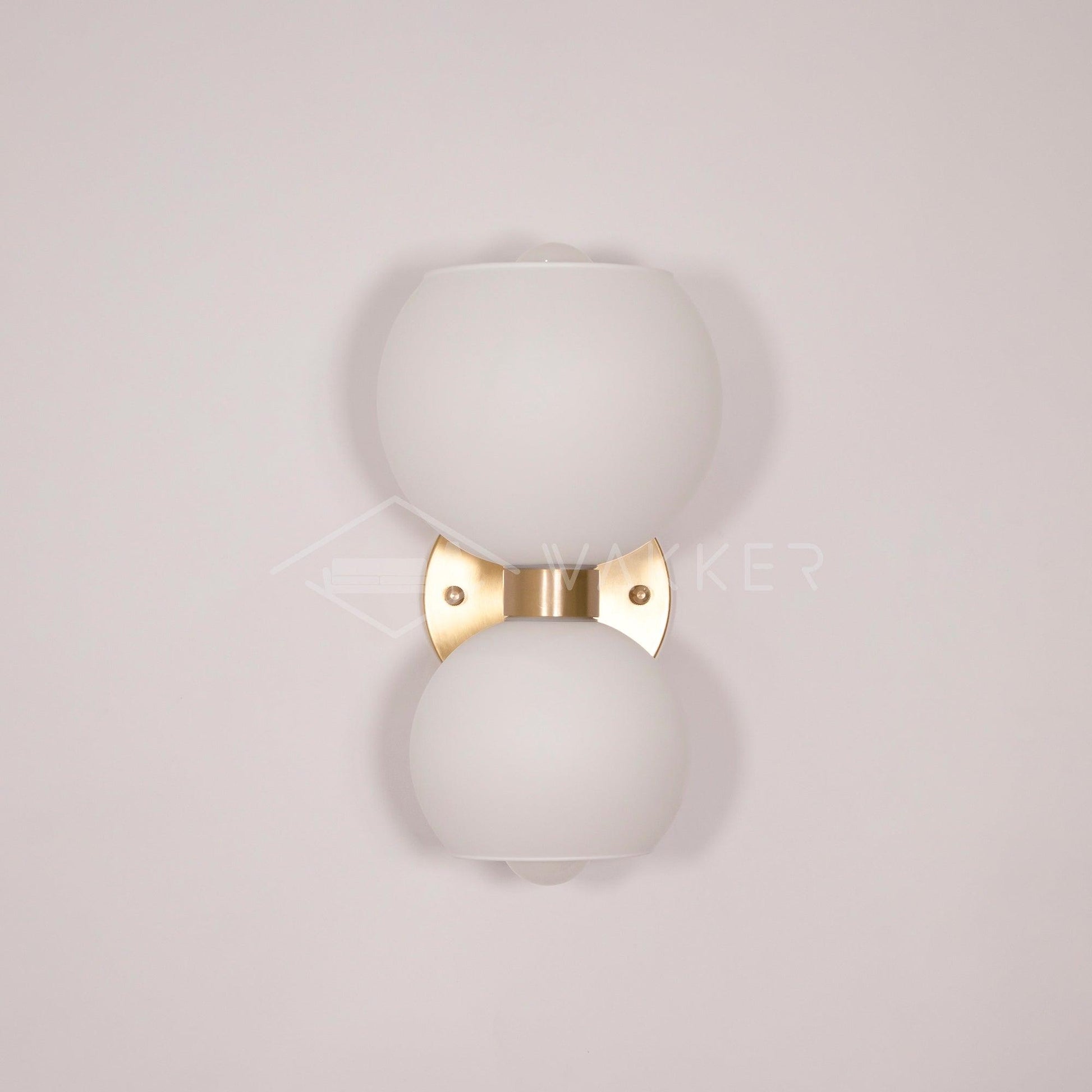 Umarion Round Pearl Glass Sconce Wall lamp-Neutral Decor