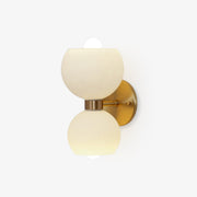 Umarion Round Pearl Glass Sconce Wall lamp-Neutral Decor