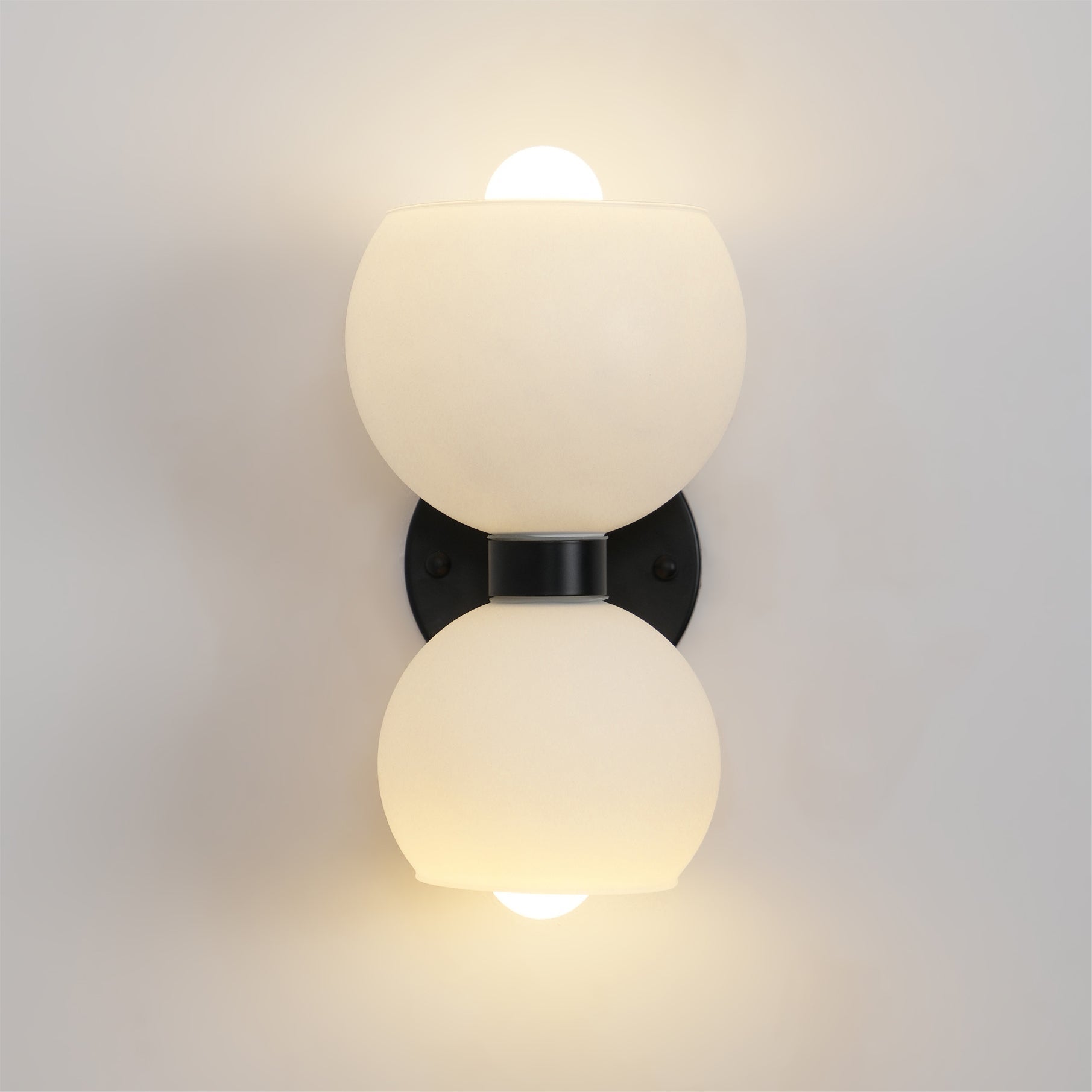 Umarion Round Pearl Glass Sconce Wall lamp-Neutral Decor
