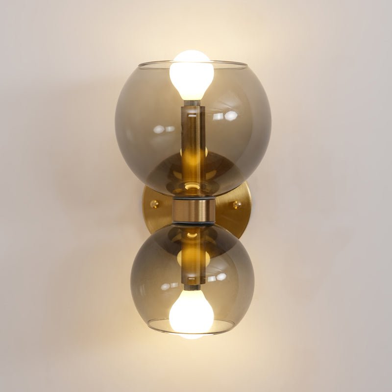 Umarion Round Pearl Glass Sconce Wall lamp-Neutral Decor