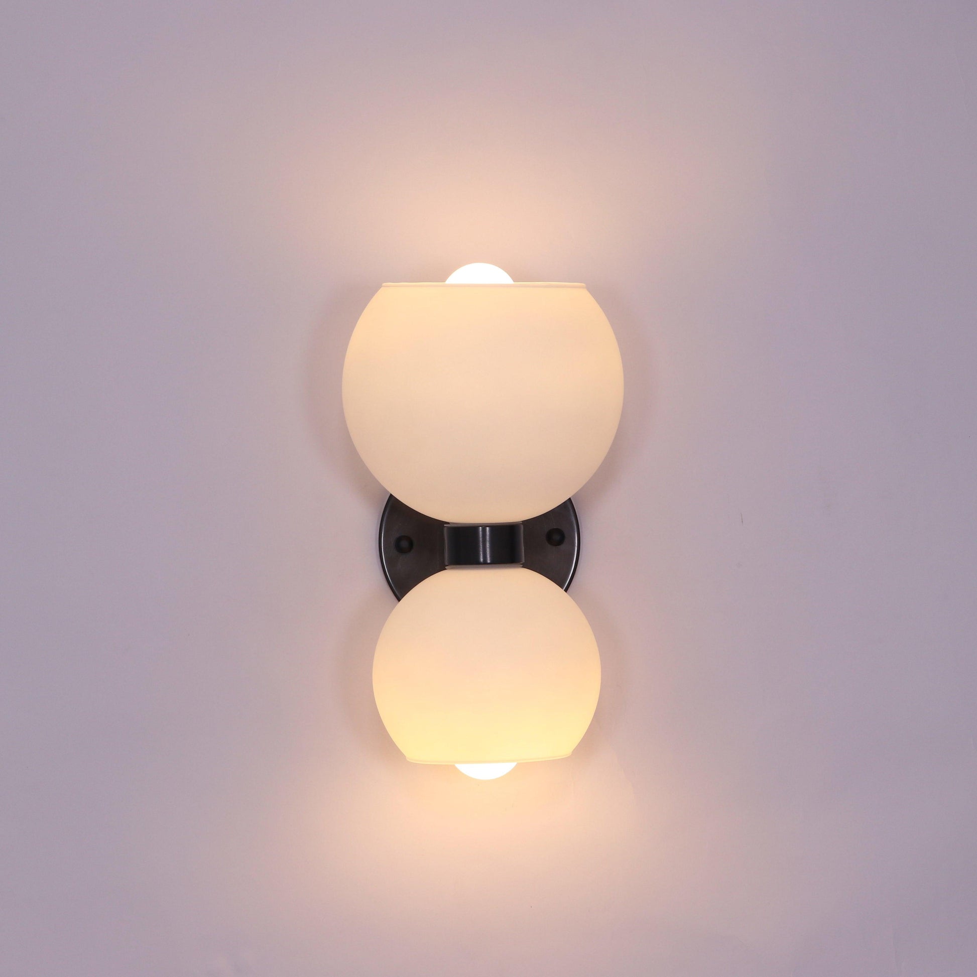 Umarion Round Pearl Glass Sconce Wall lamp-Neutral Decor