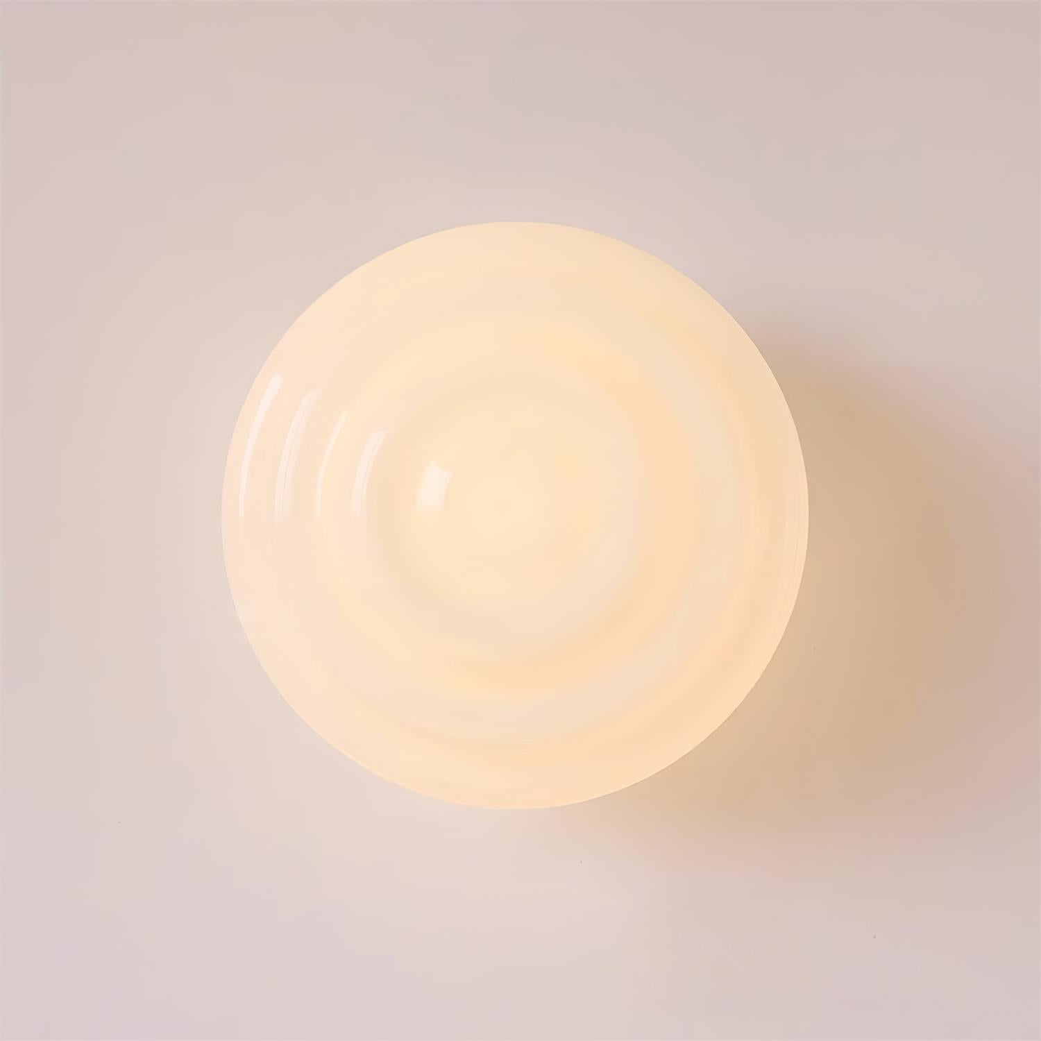 Duvia Rippled Glass Wall Lamp
