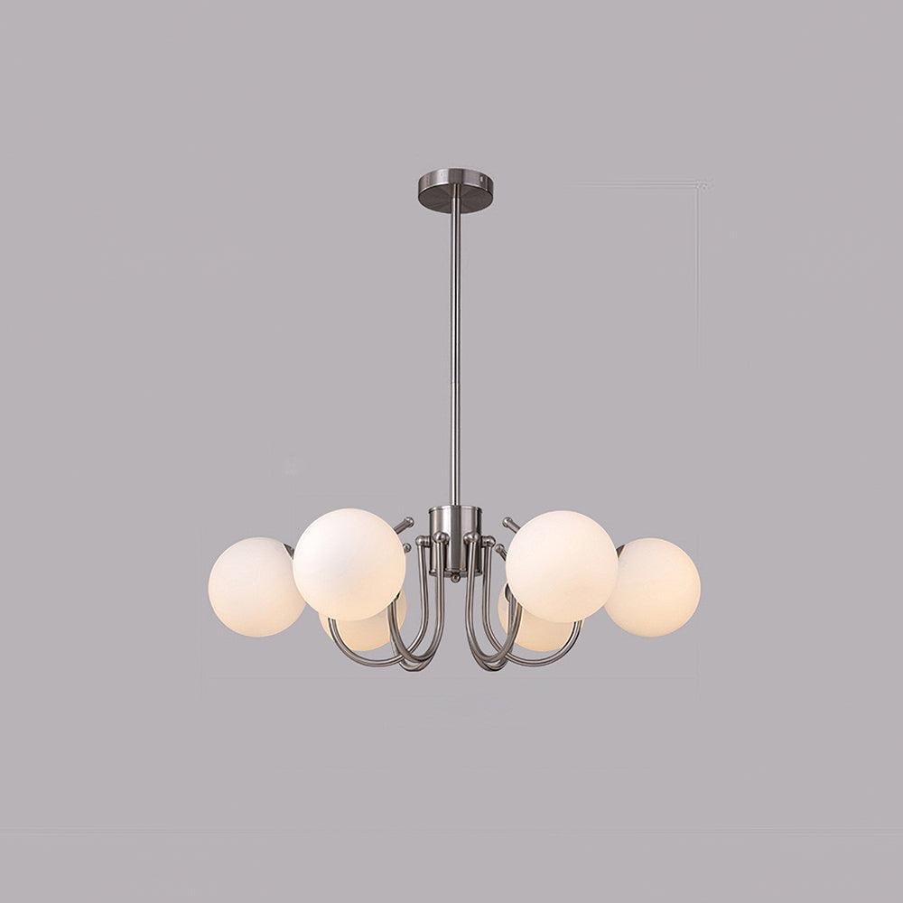 Tave Chandelier Globe Chrome Modern-Neutral Decor