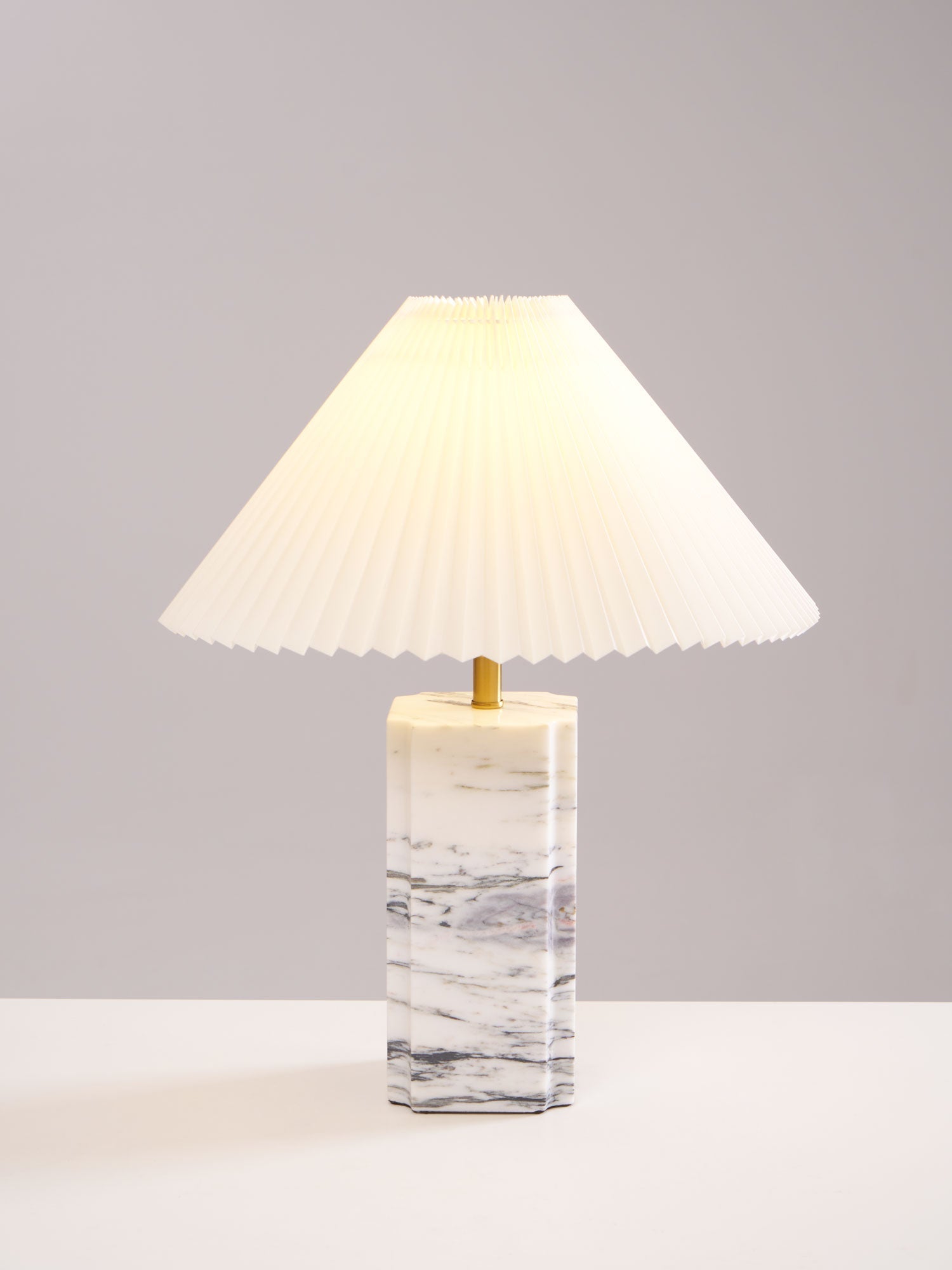 Belle Modern Table Lamp-Neutral Decor