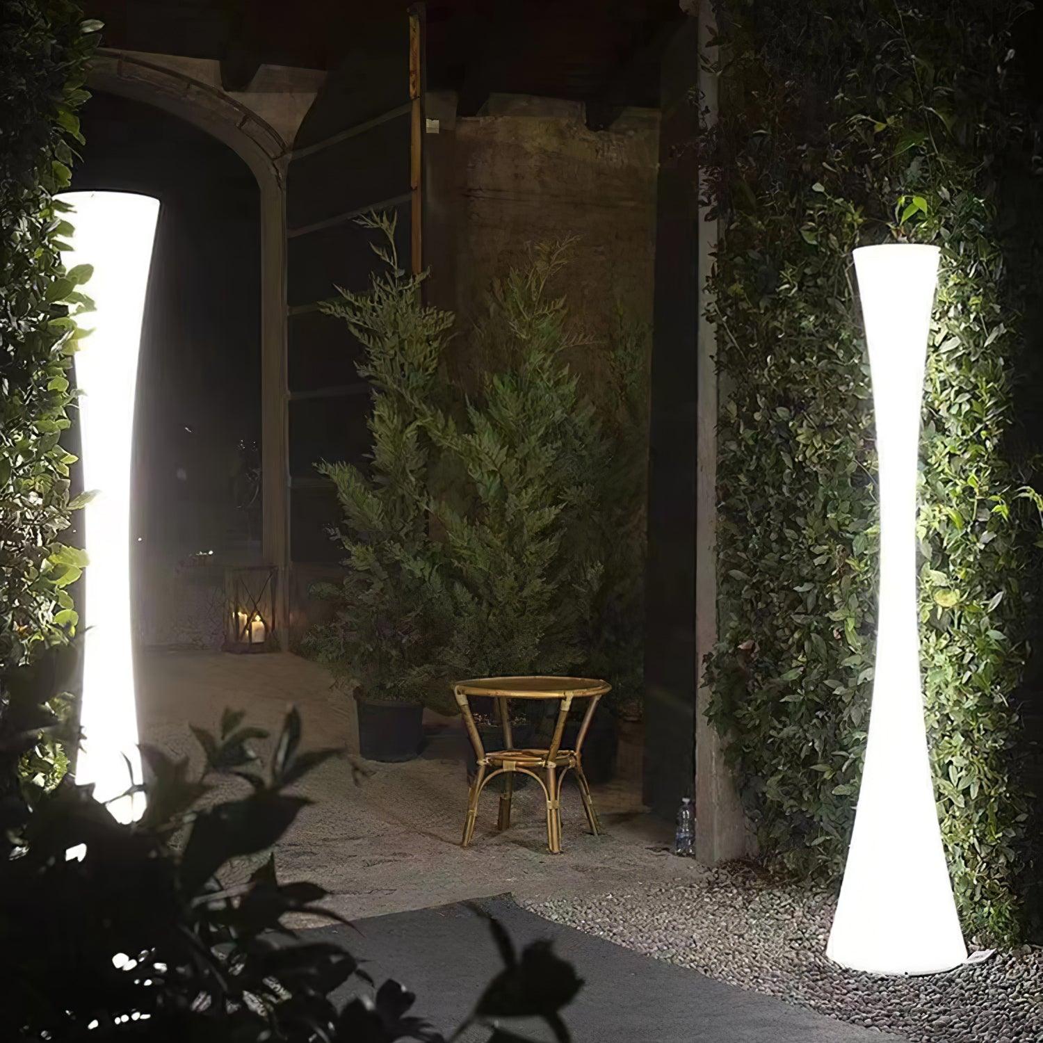 Solara Floor Lamp White Modern-Neutral Decor