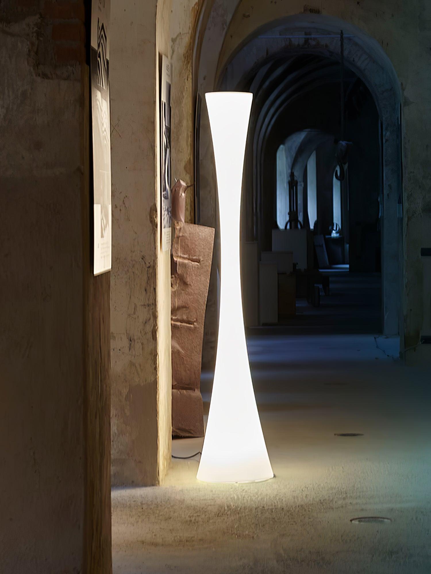 Solara Floor Lamp White Modern-Neutral Decor