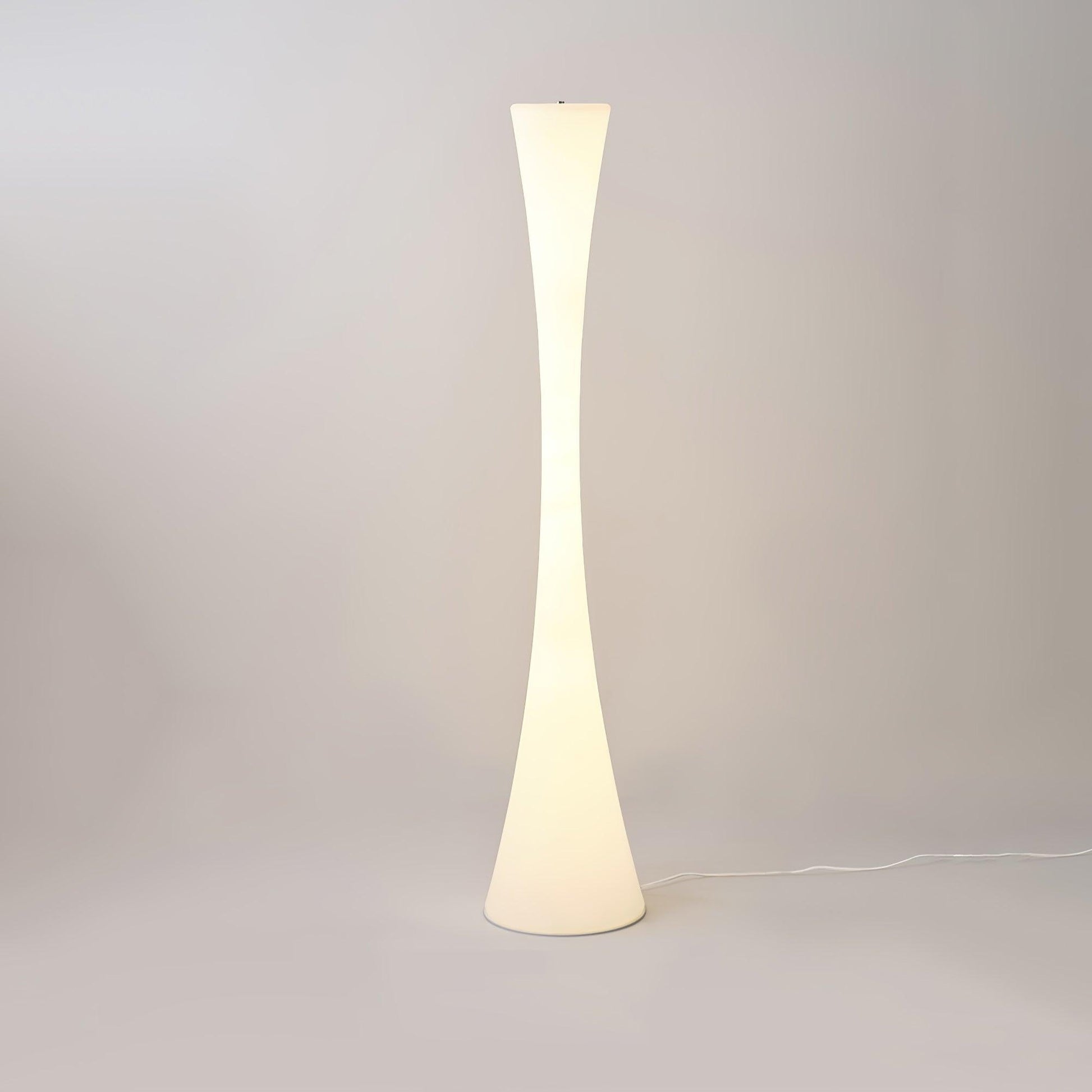 Solara Floor Lamp White Modern-Neutral Decor