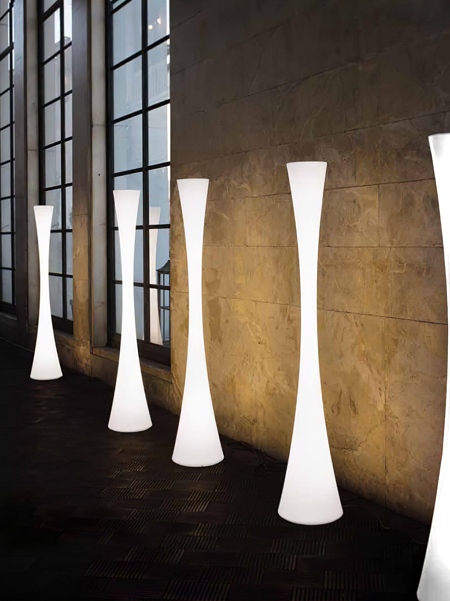 Solara Floor Lamp White Modern-Neutral Decor