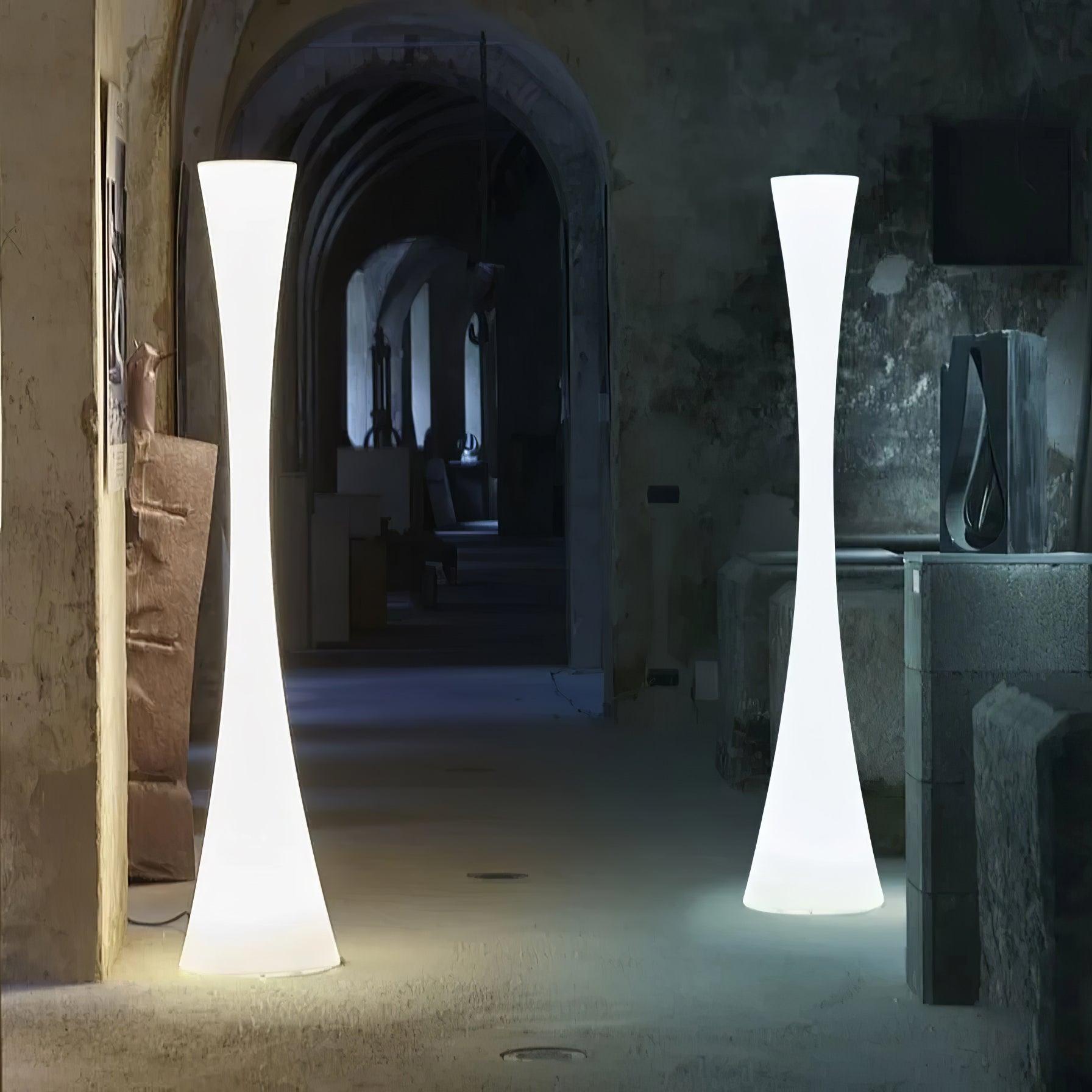 Solara Floor Lamp White Modern-Neutral Decor