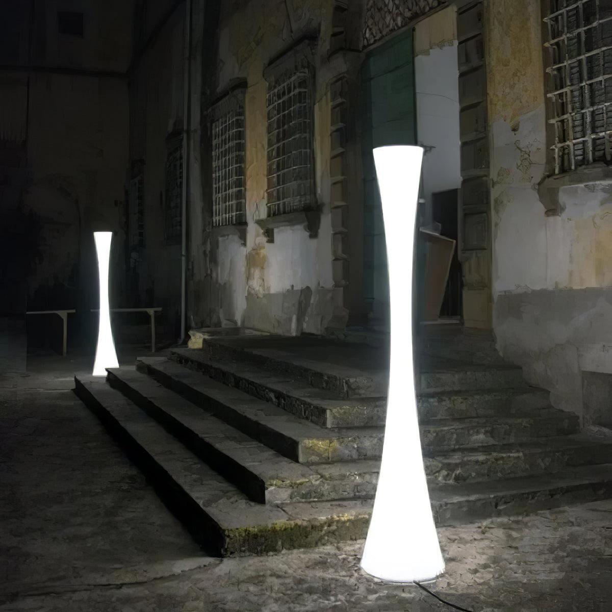 Solara Floor Lamp White Modern-Neutral Decor