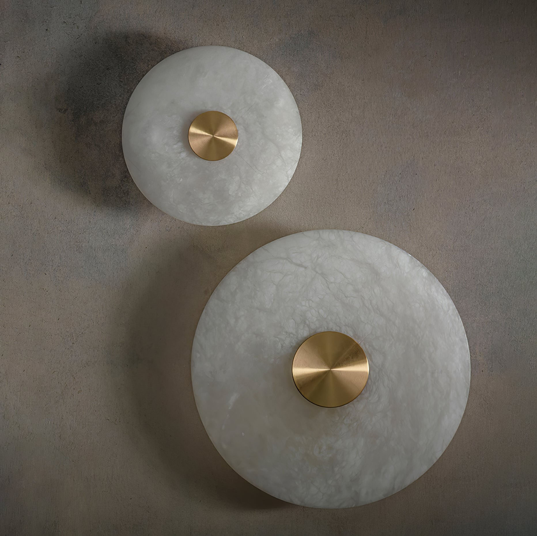 Ildvuvyu Alabaster Wall Lamp-Neutral Decor