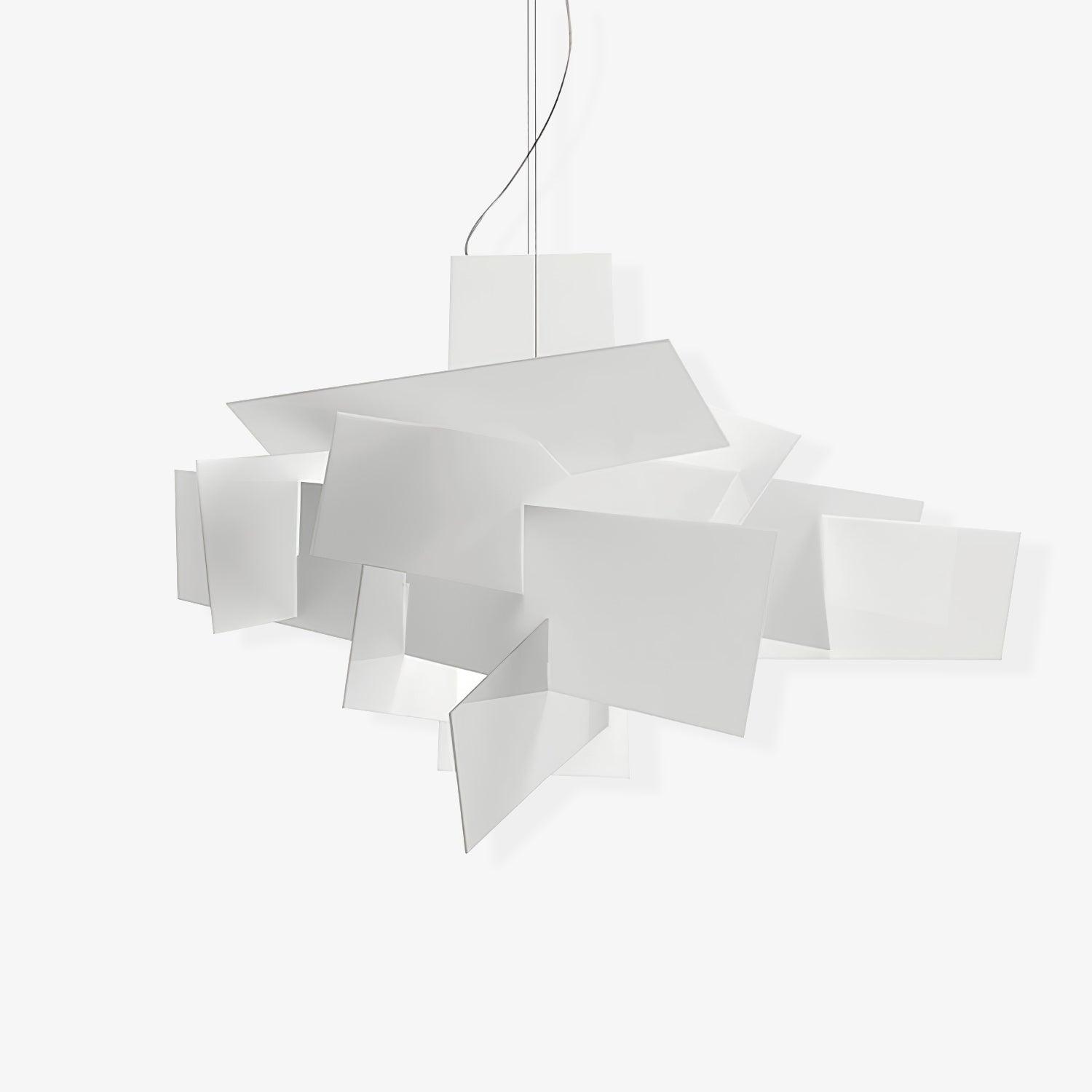 Ultalus Origami Starburst Pendant Light-Neutral Decor