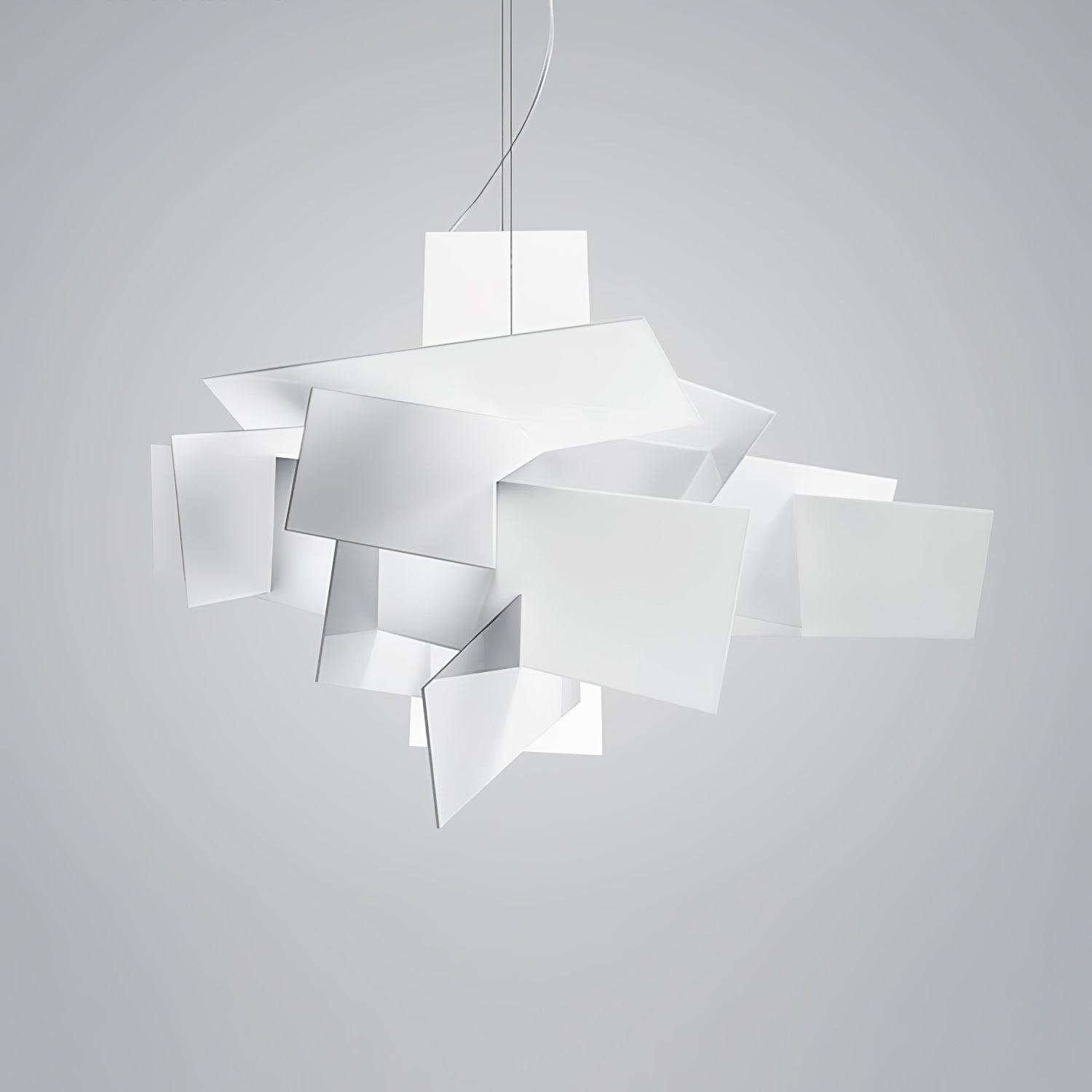 Ultalus Origami Starburst Pendant Light-Neutral Decor