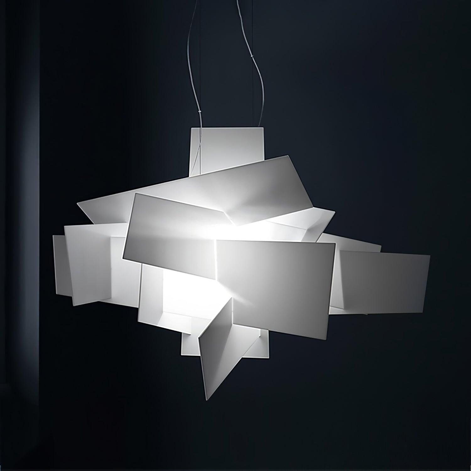 Ultalus Origami Starburst Pendant Light-Neutral Decor