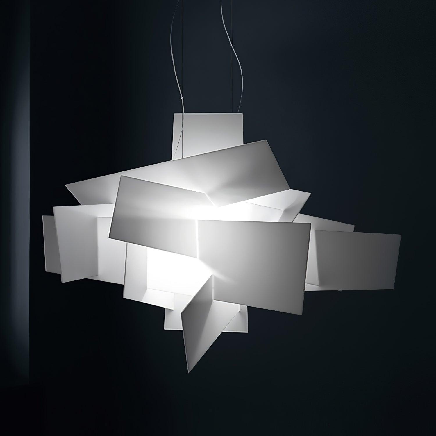 Ultalus Origami Starburst Pendant Light-Neutral Decor