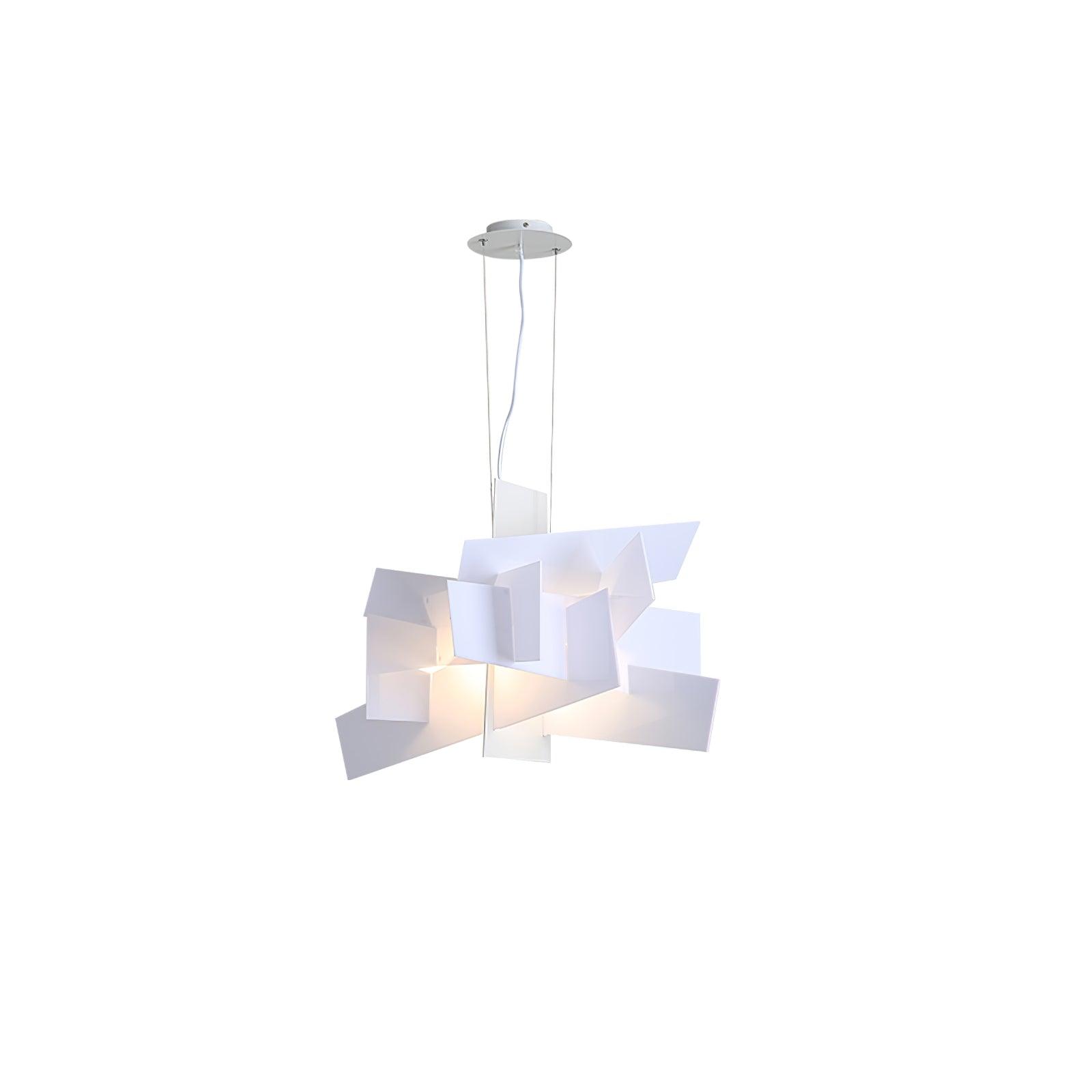 Ultalus Origami Starburst Pendant Light-Neutral Decor