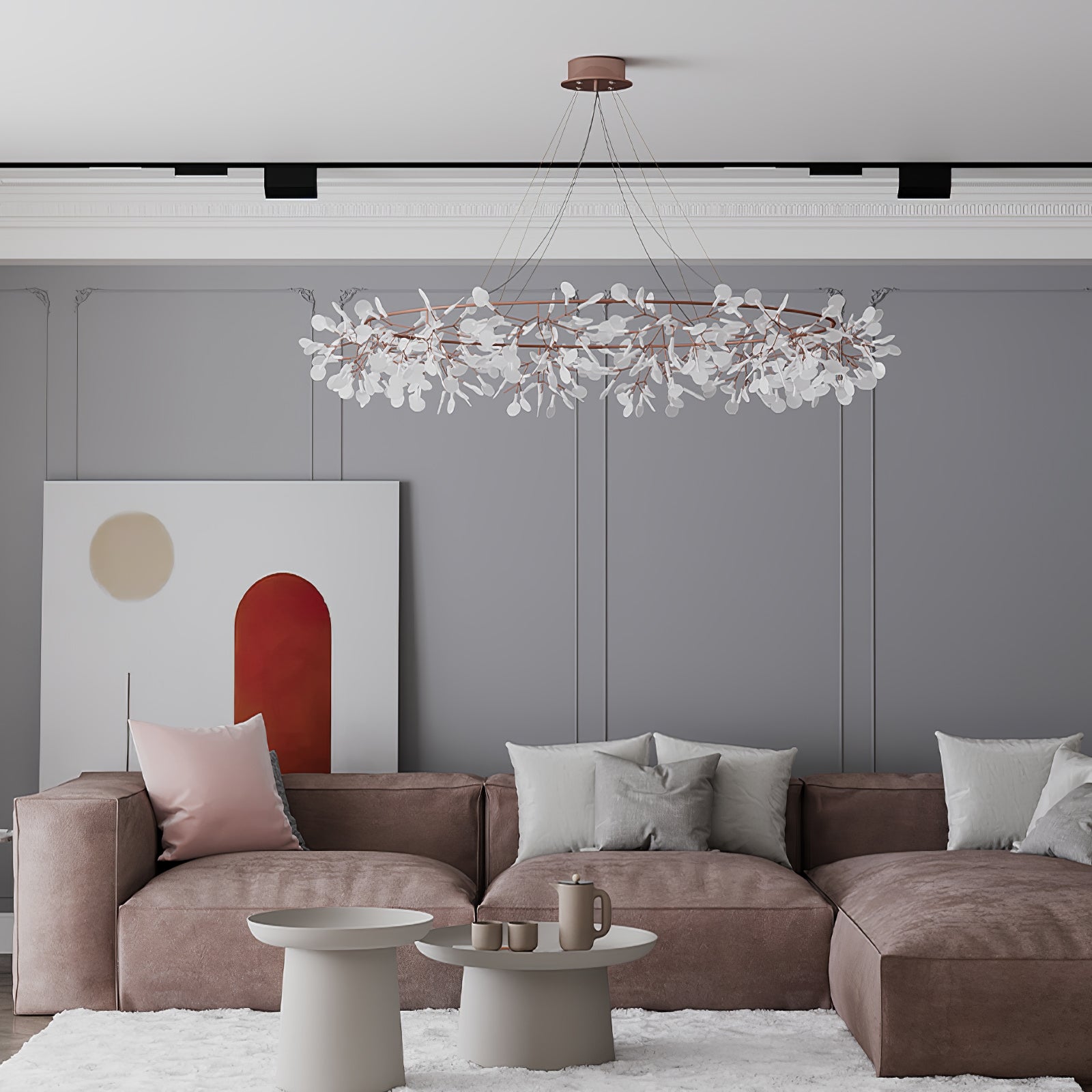 Dore Chandelier Firefly Branch LED-Neutral Decor