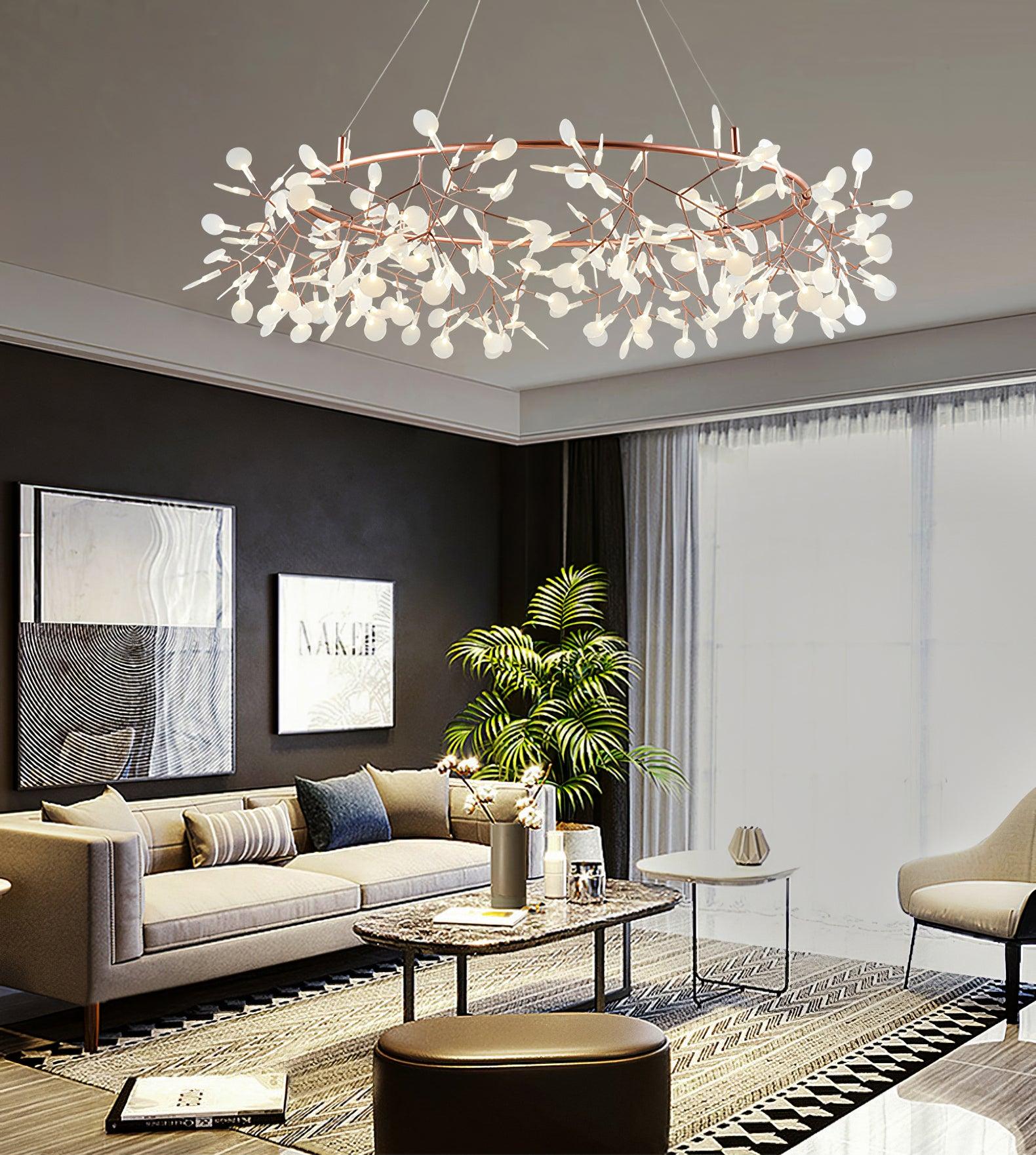 Dore Chandelier Firefly Branch LED-Neutral Decor