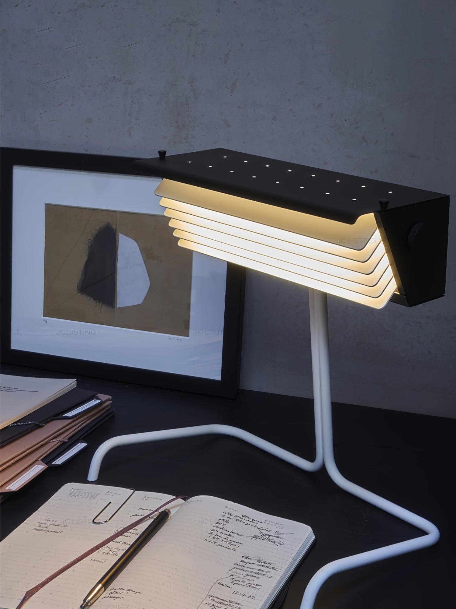 Sysilil Minimalist Desk Lamp-Neutral Decor