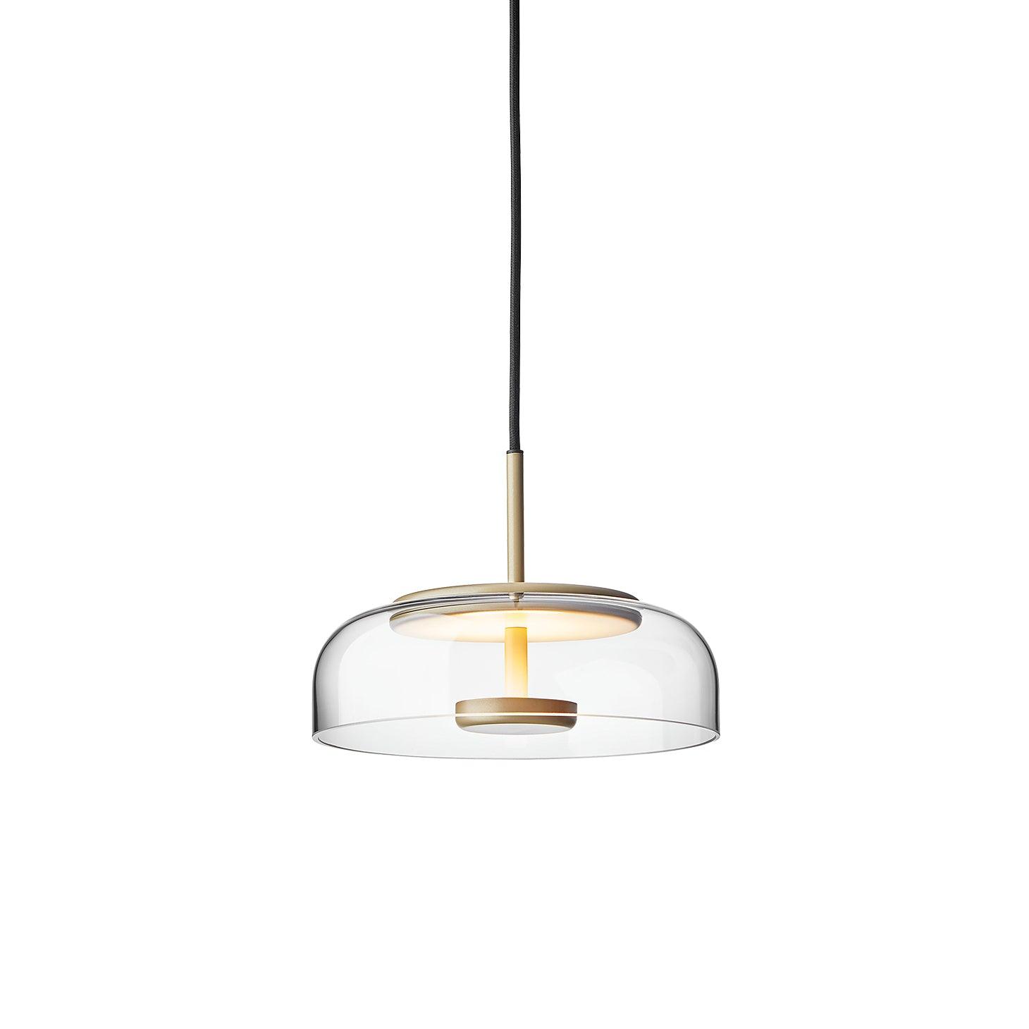 Lustra Pendant Lamp Transparent Glass Sleek-Neutral Decor