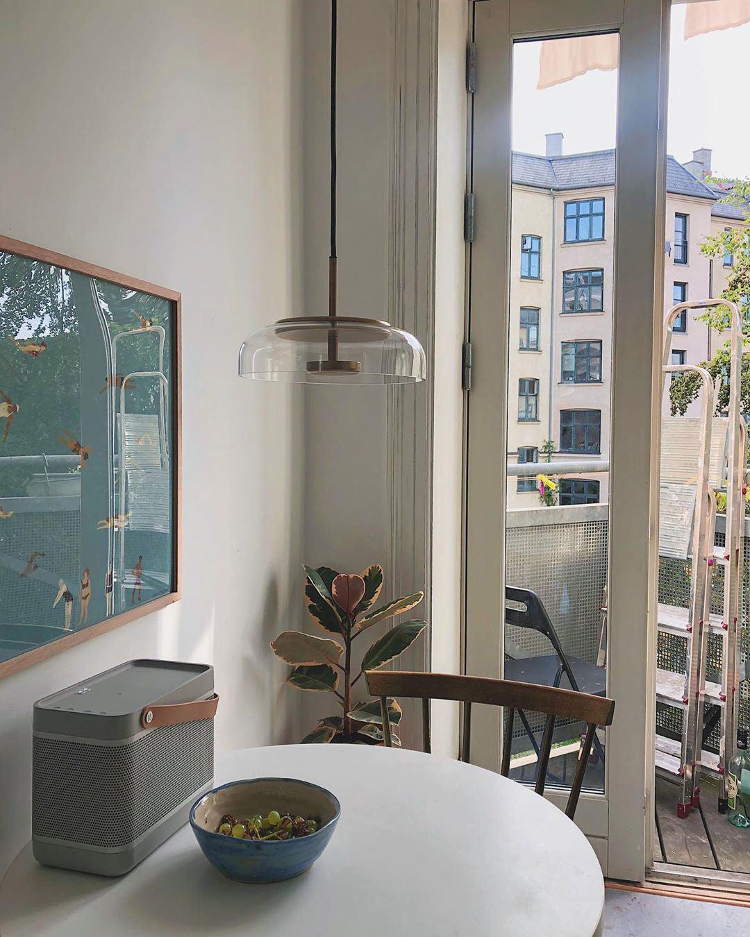 Lustra Pendant Lamp Transparent Glass Sleek-Neutral Decor