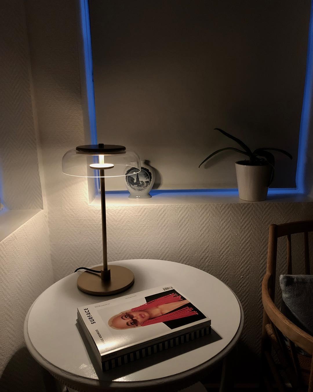 Salem Table Lamp Clear Glass Shade Wood Base-Neutral Decor