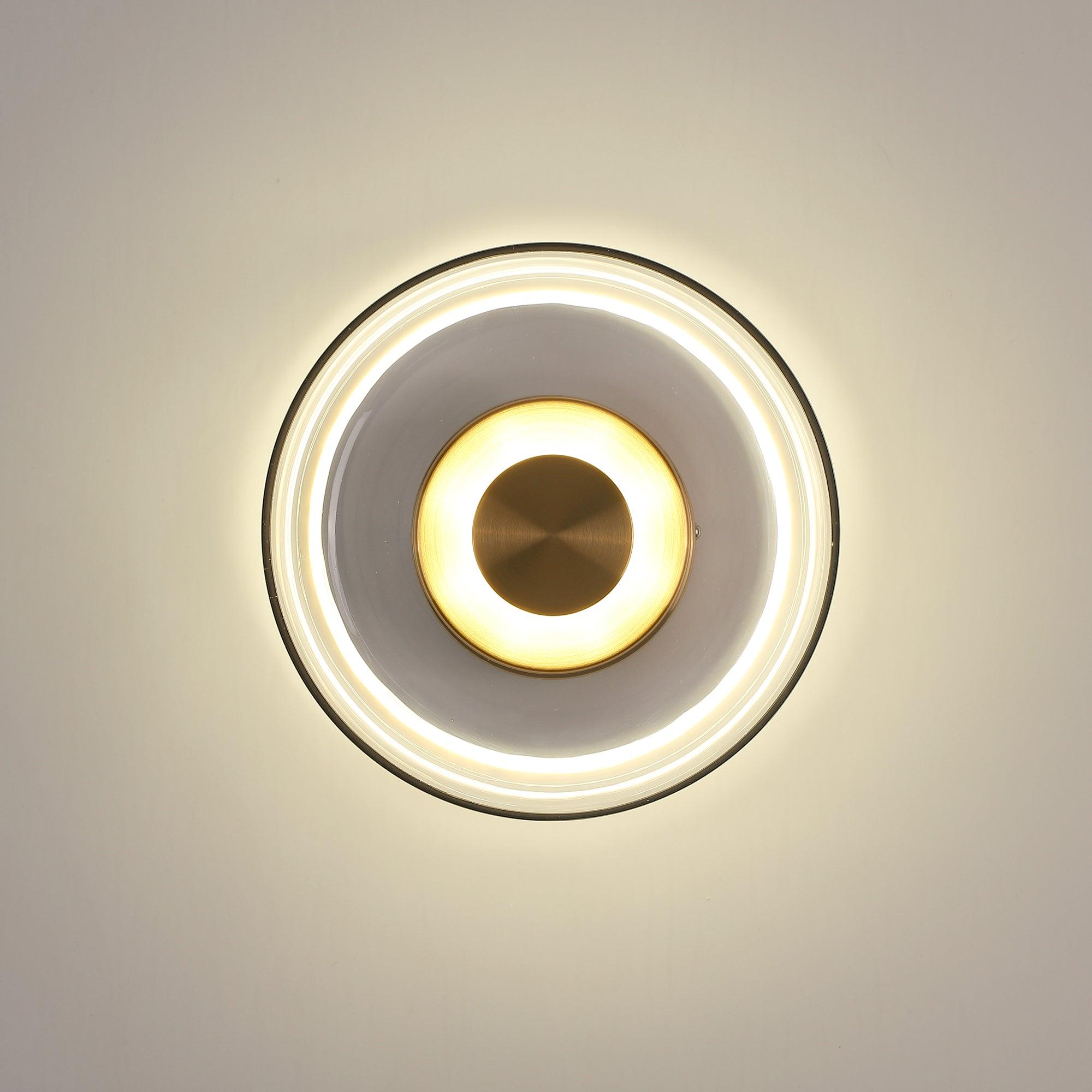 Lomino Premium Nordic Art Glass Wall Light-Neutral Decor