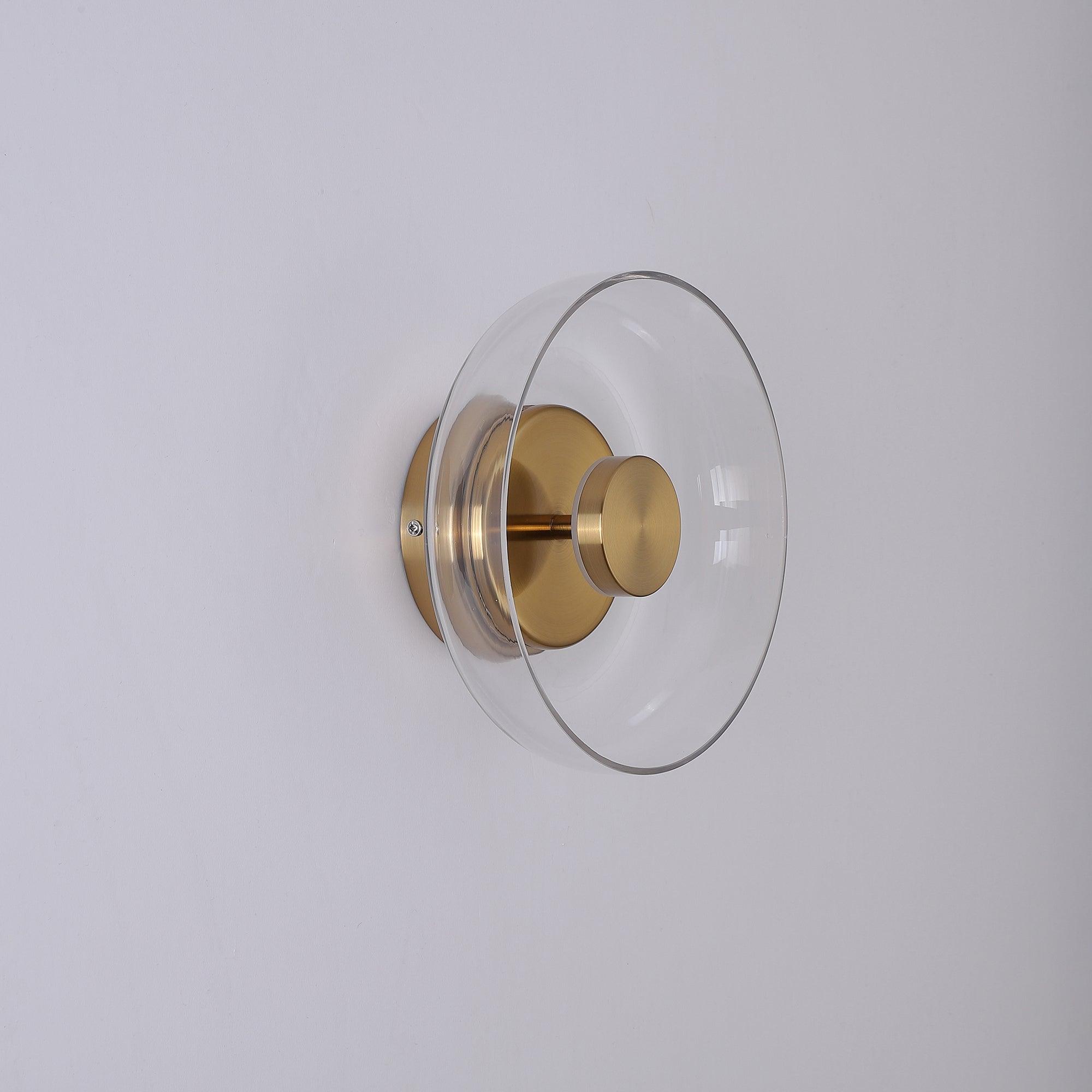 Lomino Premium Nordic Art Glass Wall Light-Neutral Decor