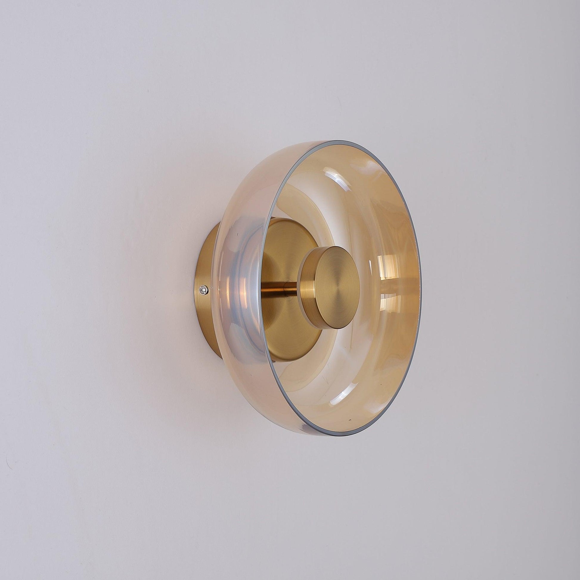 Lomino Premium Nordic Art Glass Wall Light-Neutral Decor