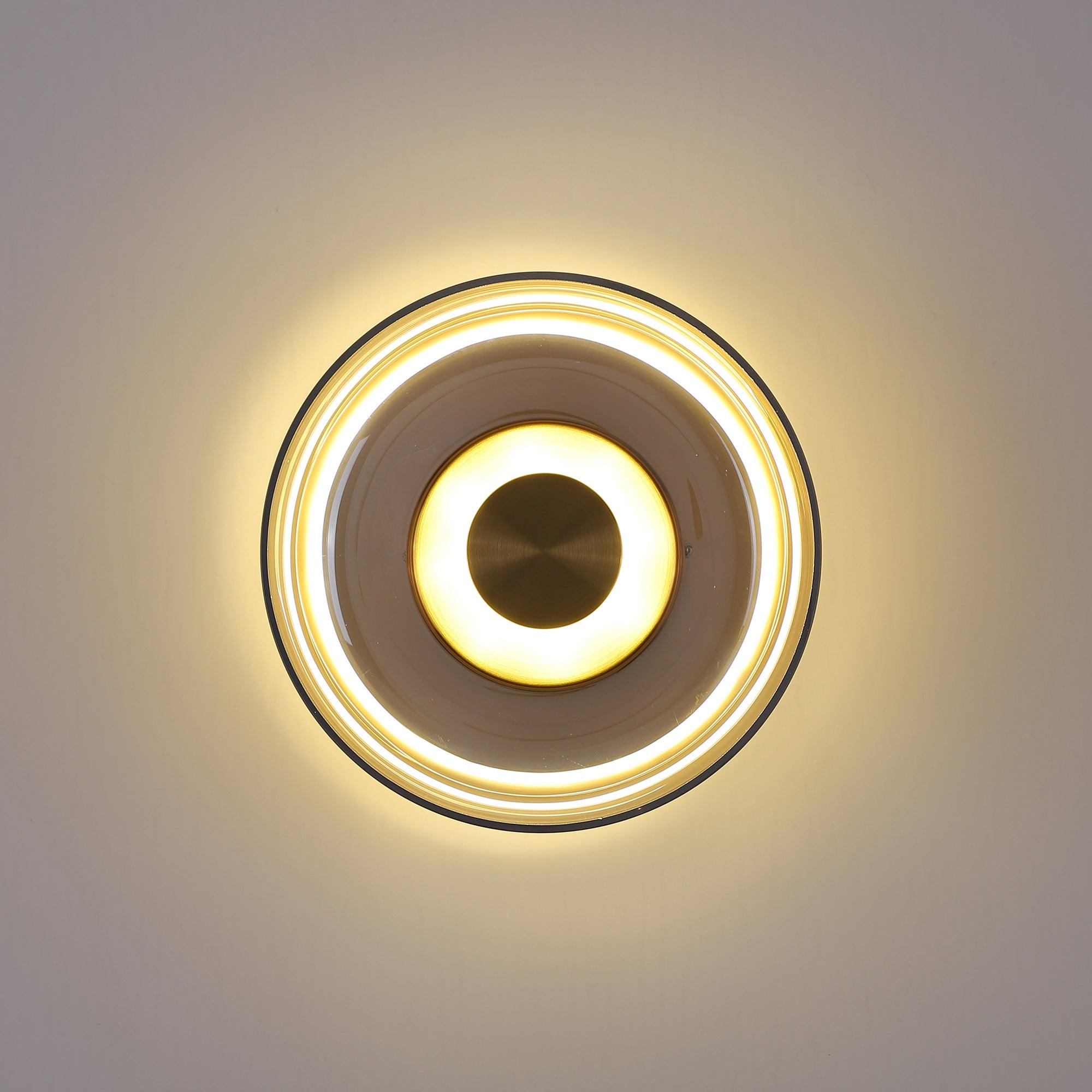 Lomino Premium Nordic Art Glass Wall Light-Neutral Decor