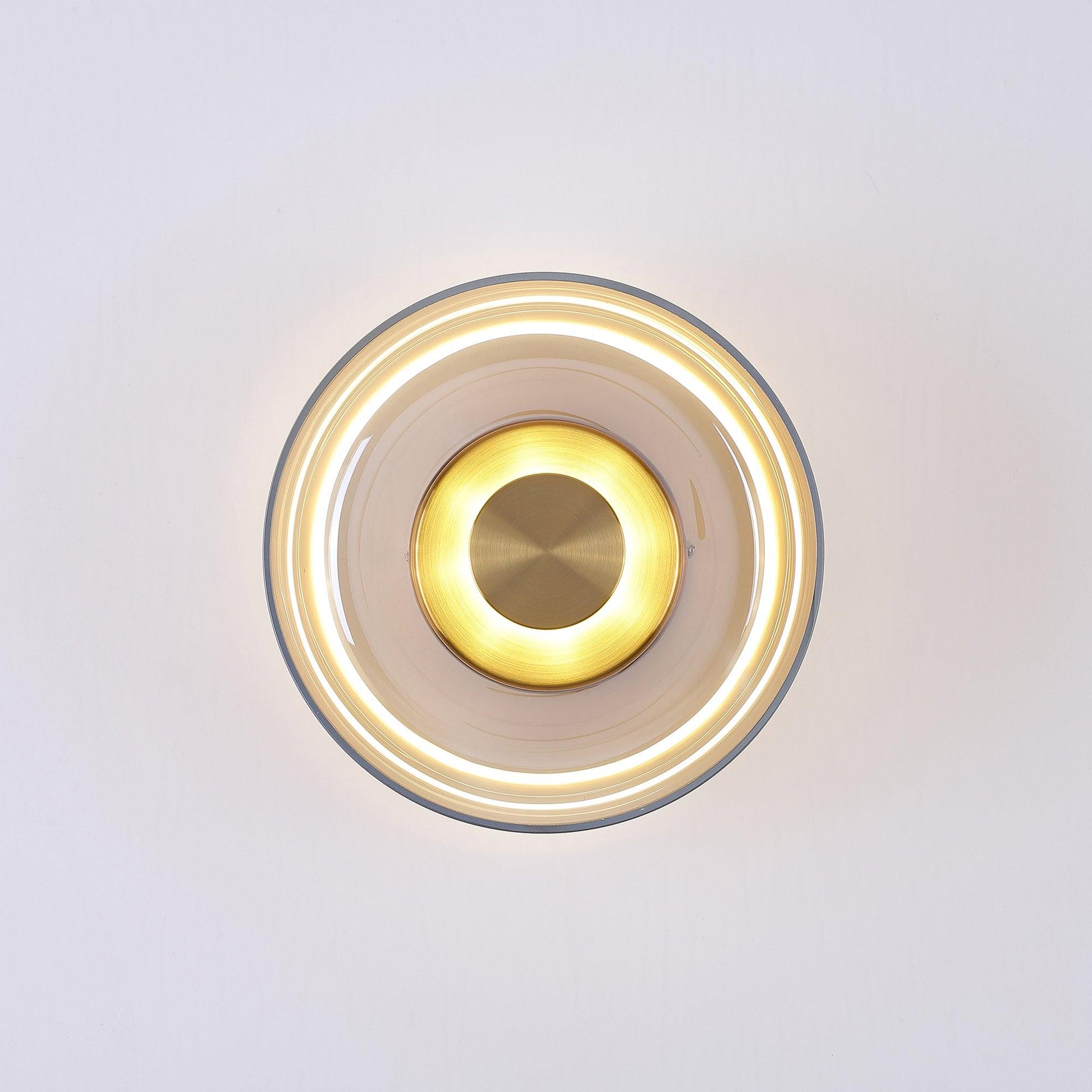 Lomino Premium Nordic Art Glass Wall Light-Neutral Decor