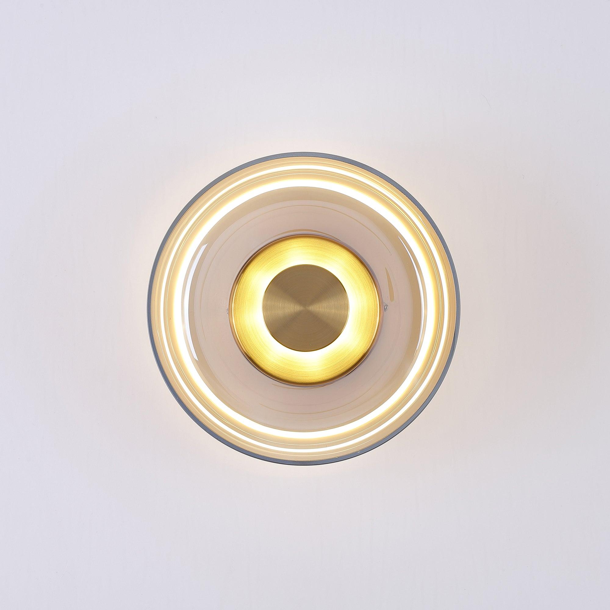 Lomino Premium Nordic Art Glass Wall Light-Neutral Decor