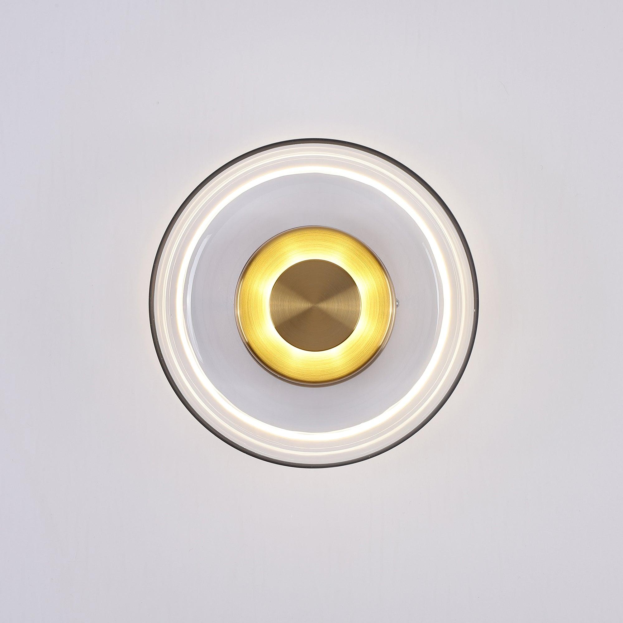Lomino Premium Nordic Art Glass Wall Light-Neutral Decor