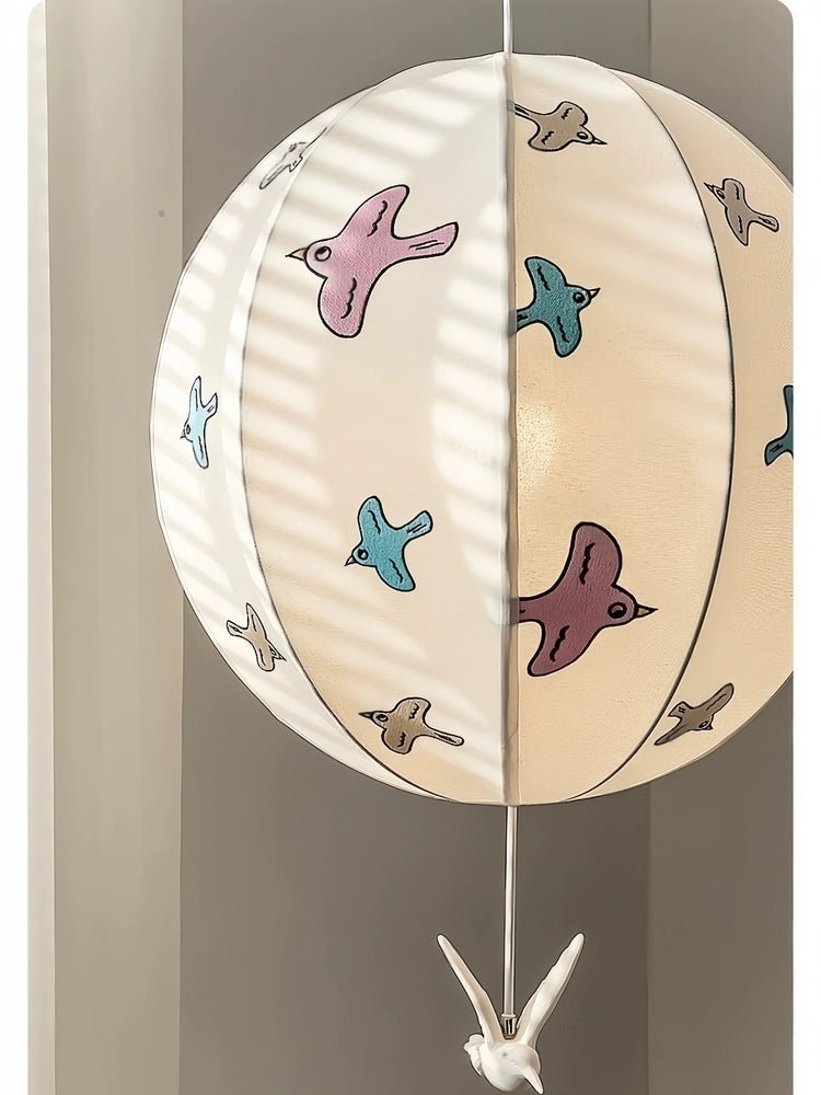Alvind Balloon Pendant Light-Neutral Decor