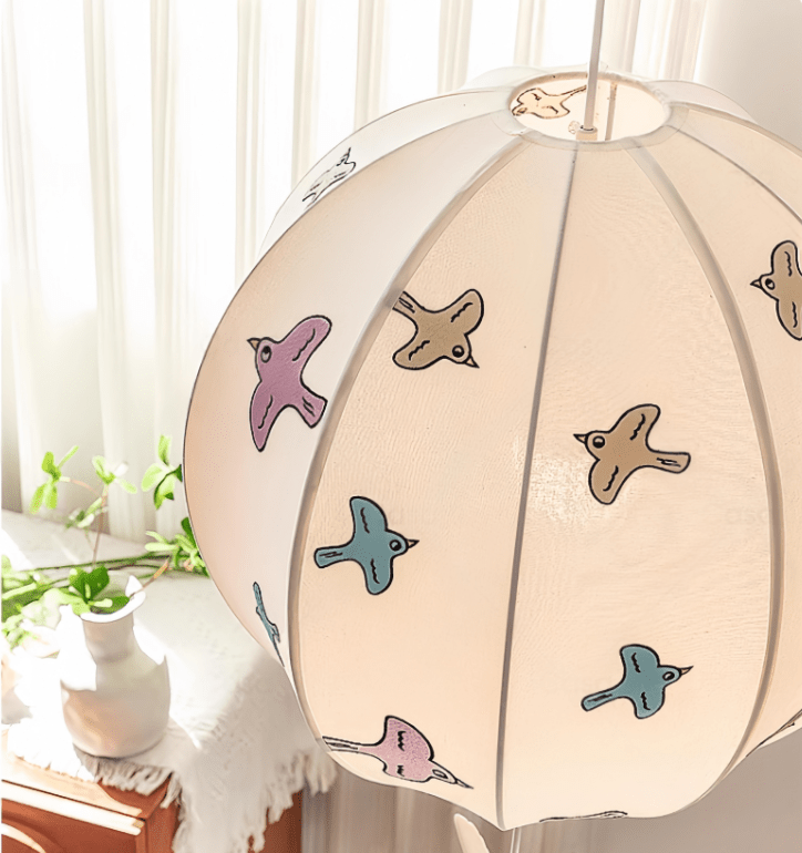 Alvind Balloon Pendant Light-Neutral Decor