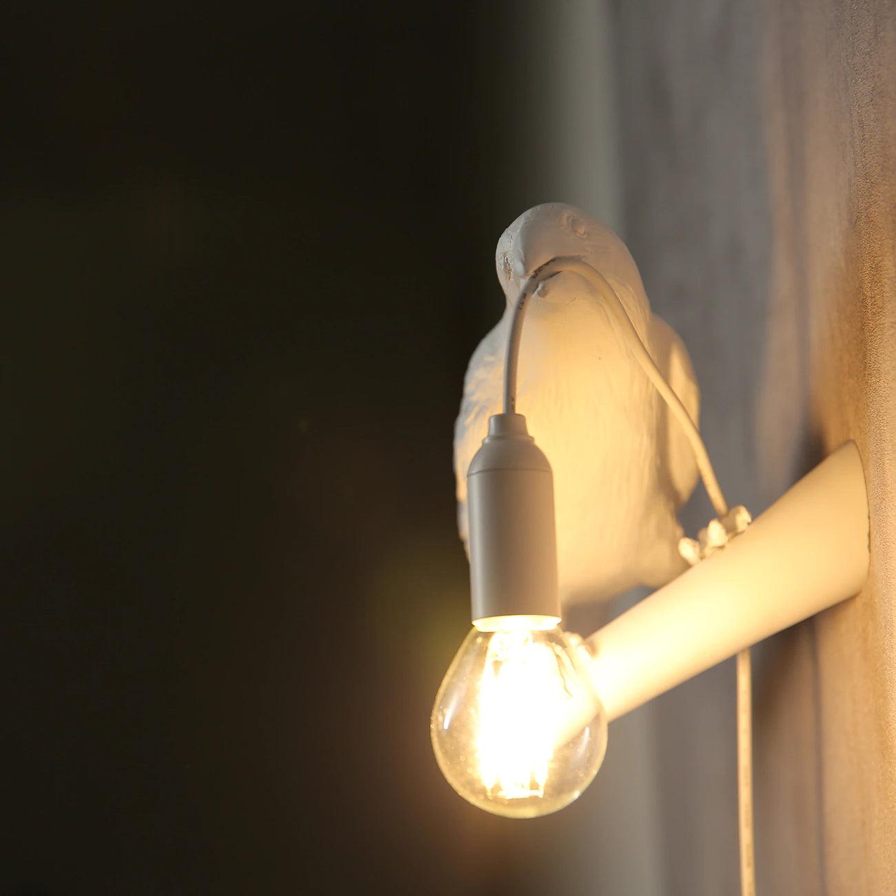 Tirixel Resin Whimsical Wall Lamp-Neutral Decor