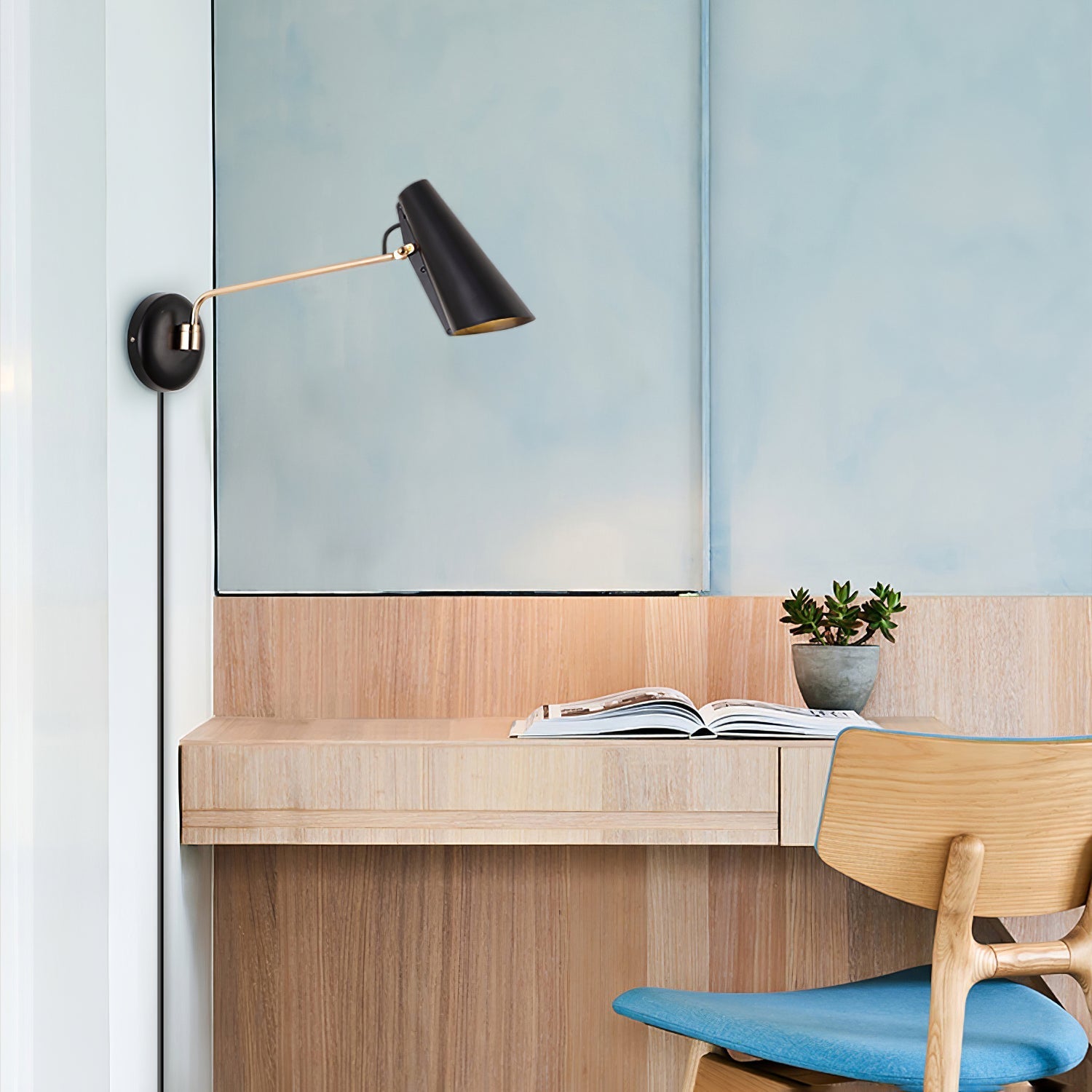 Faelix Elegance Birdy Plug-in Wall Lamp-Neutral Decor