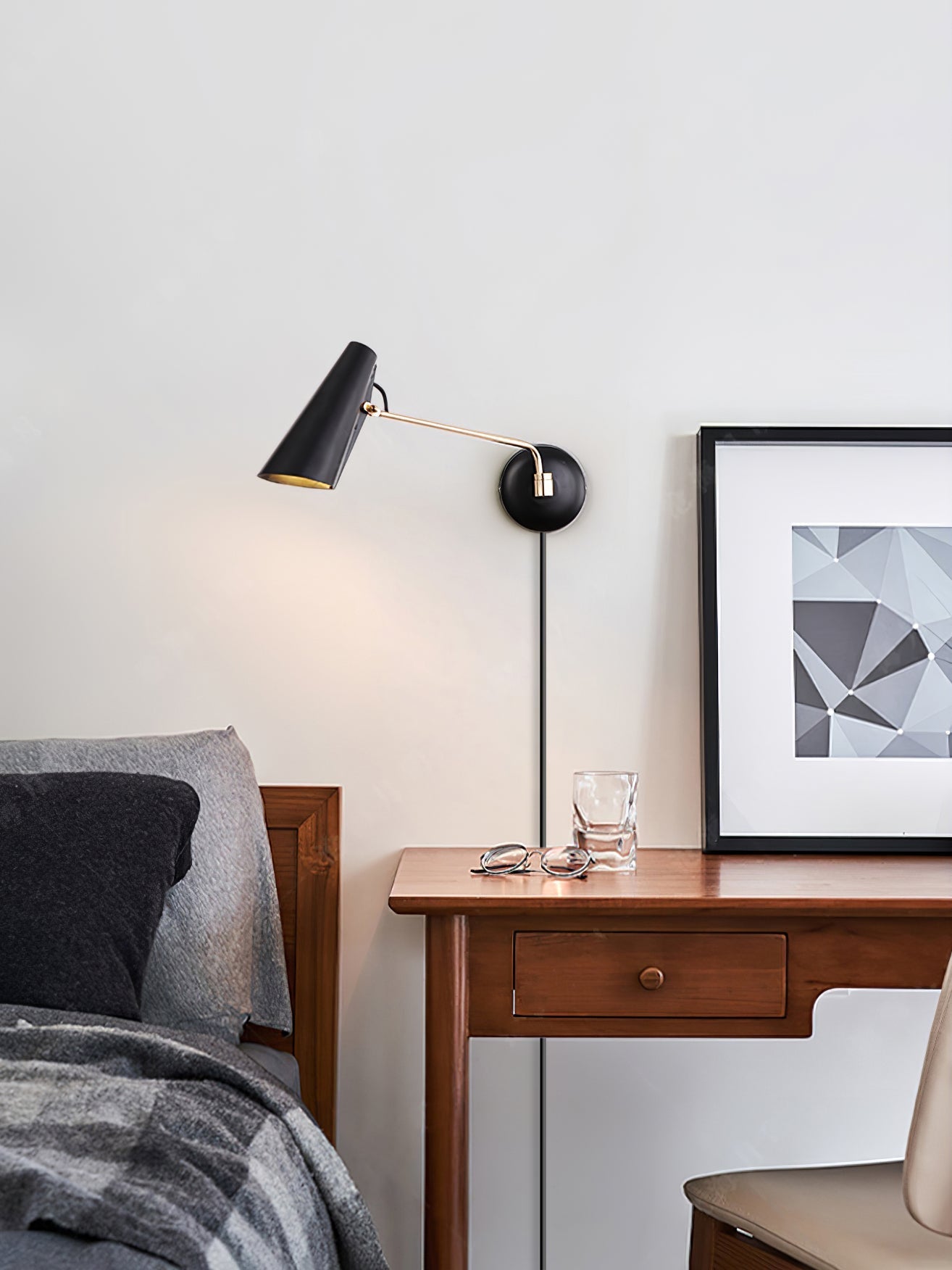Faelix Elegance Birdy Plug-in Wall Lamp-Neutral Decor