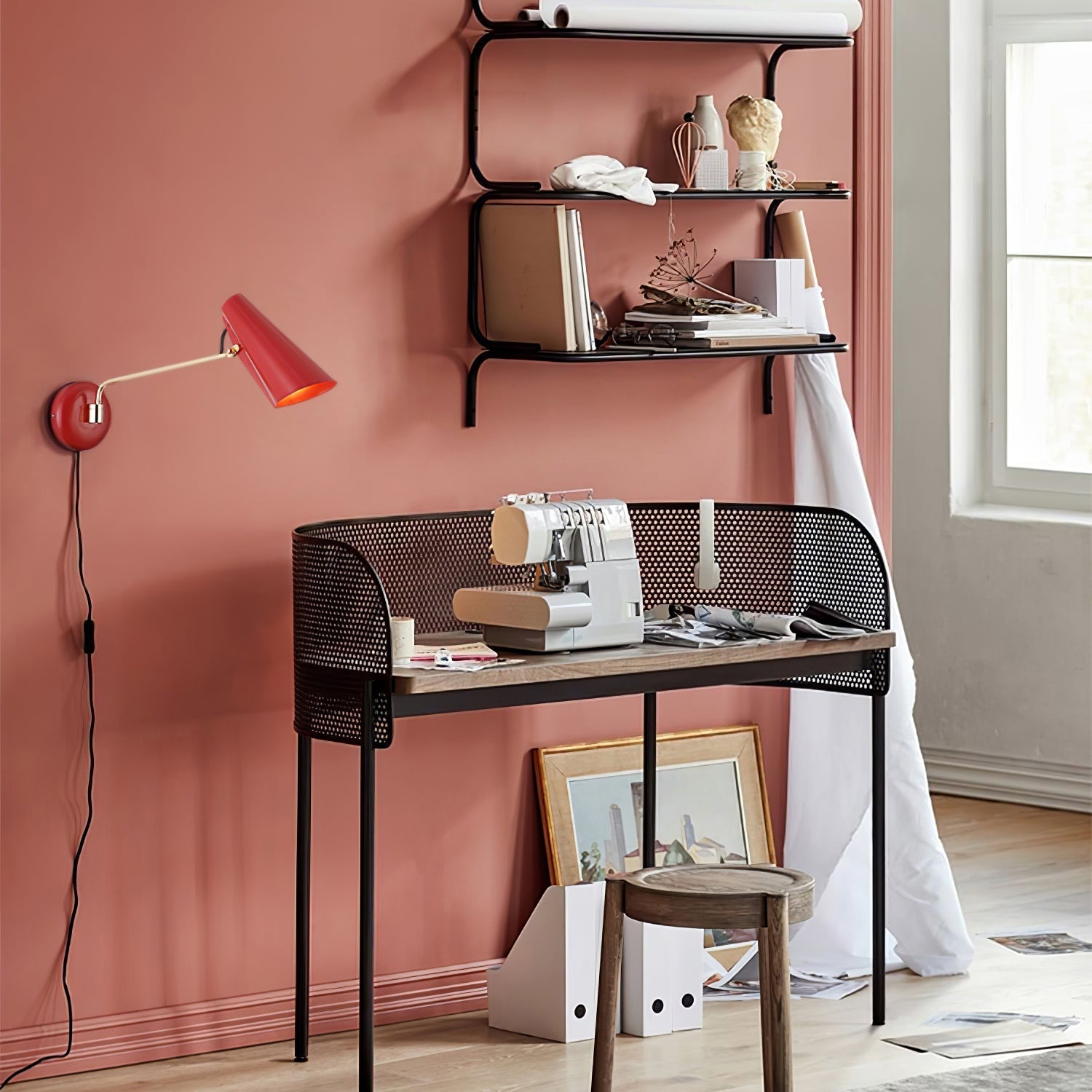 Cedoria Modern Minimalist Birdy Wall Lamp-Neutral Decor