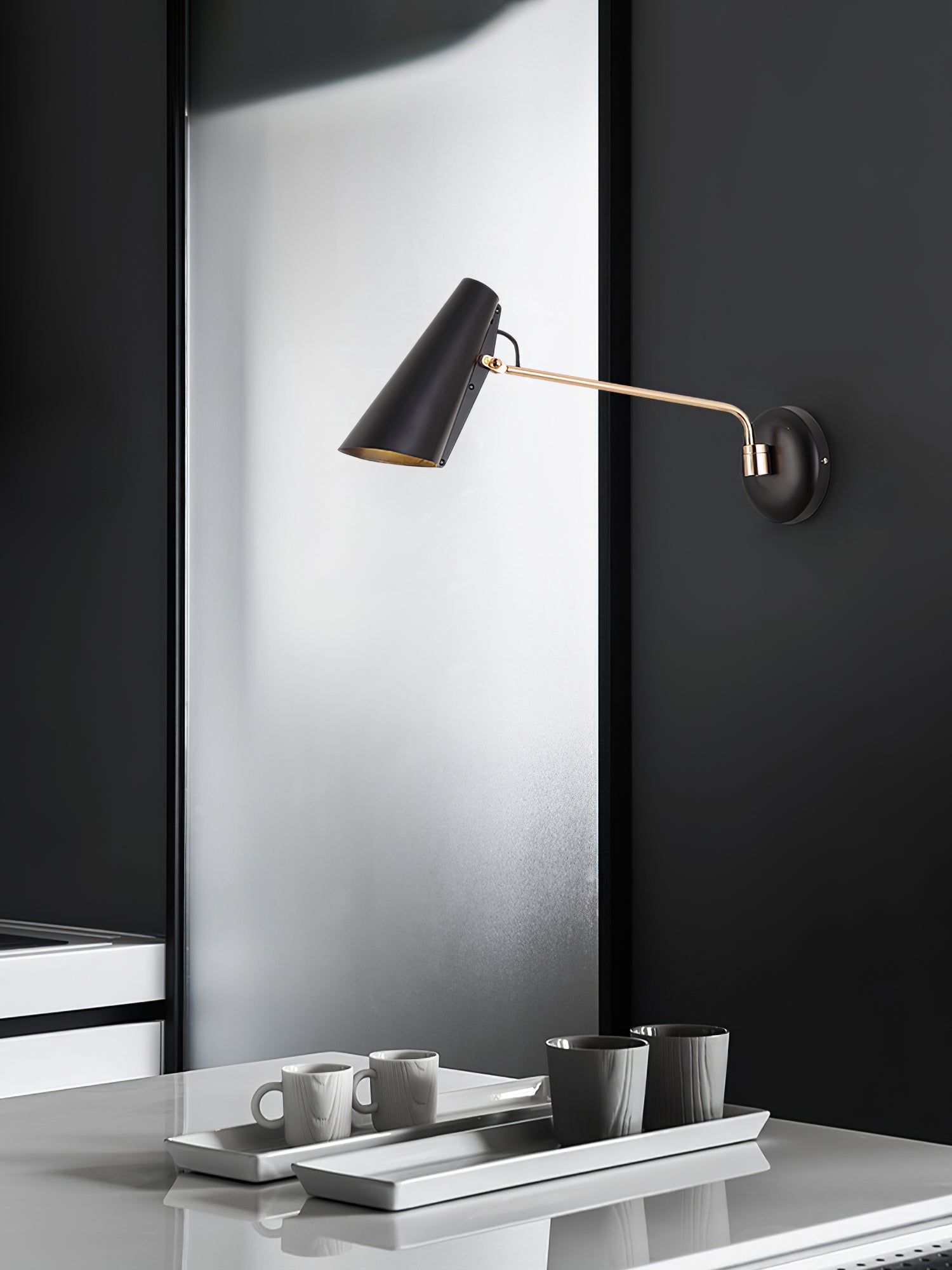 Cedoria Modern Minimalist Birdy Wall Lamp-Neutral Decor
