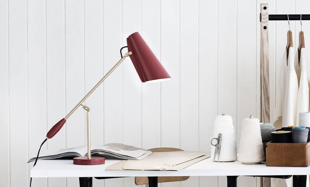 Orbix Steel Mid-Century Table Lamp-Neutral Decor