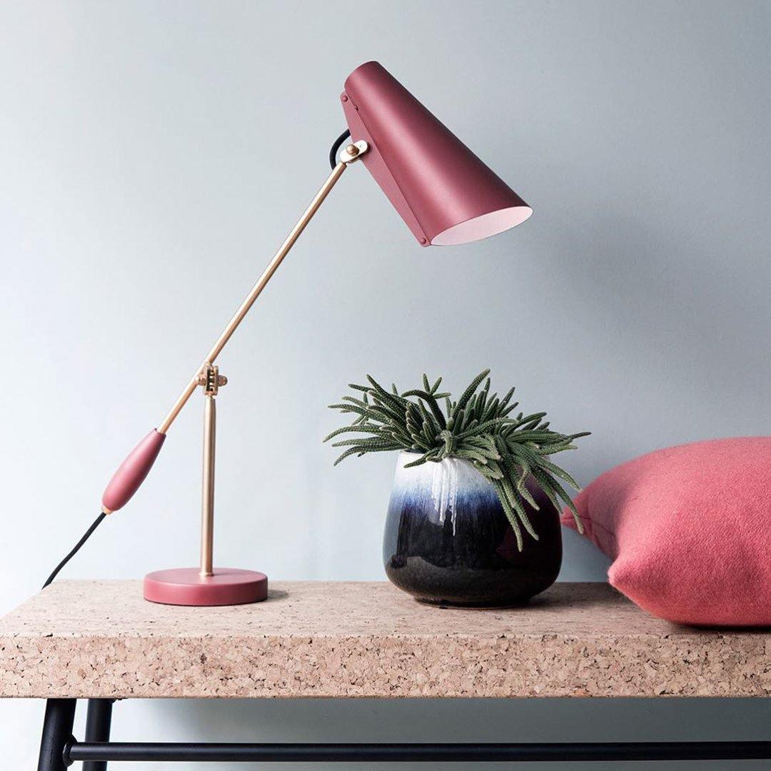 Orbix Steel Mid-Century Table Lamp-Neutral Decor