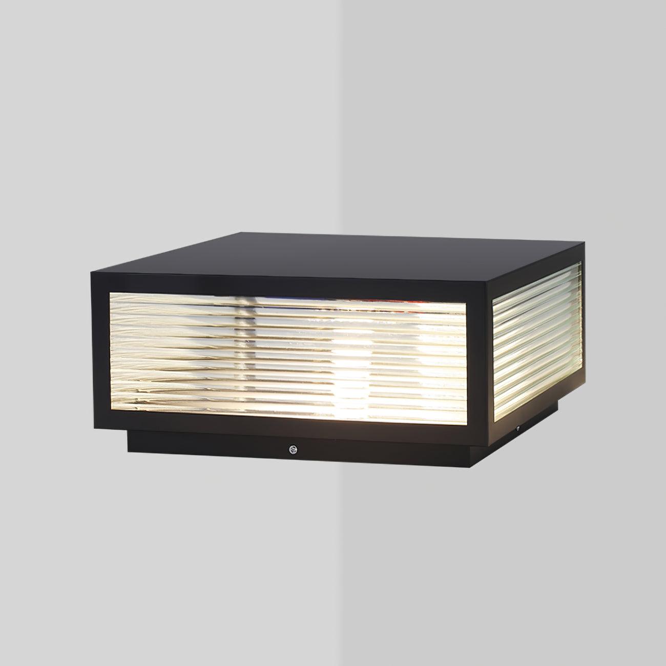 Gage Traditional Natural Glass Outdoor Light-Neutral Decor