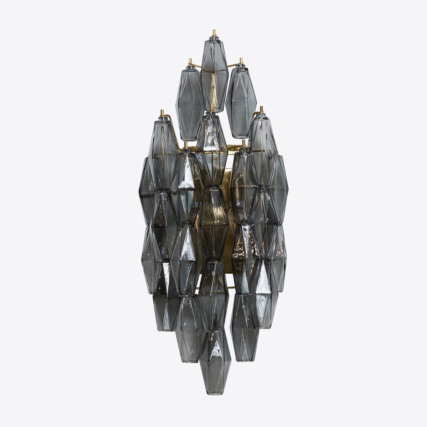 Biscayne sconce with an LED bulb for energy efficiency.