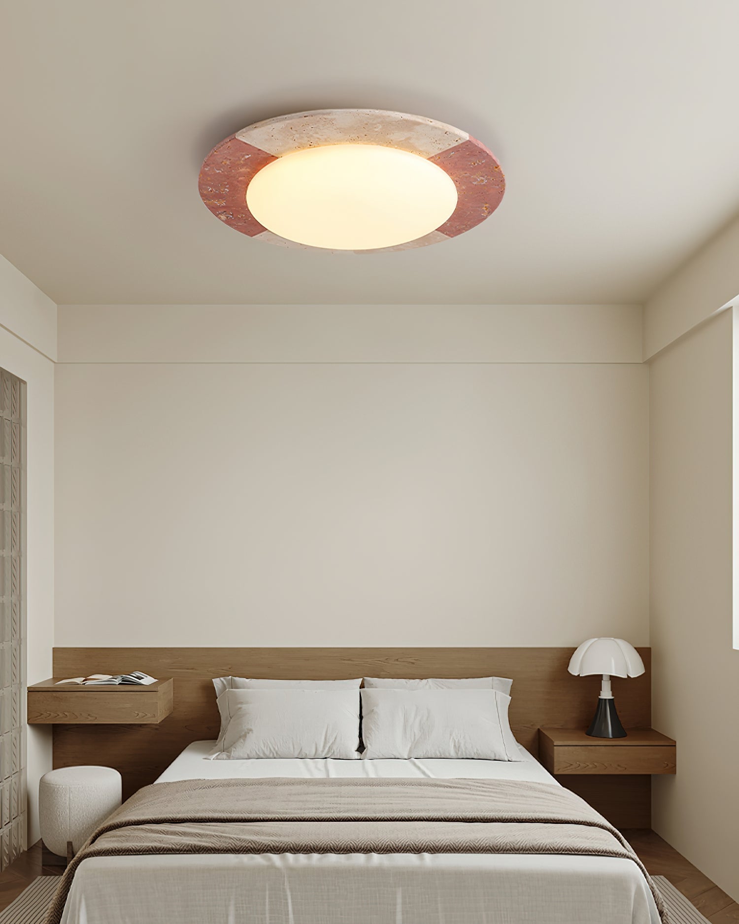 Travertine Ceiling Lamp