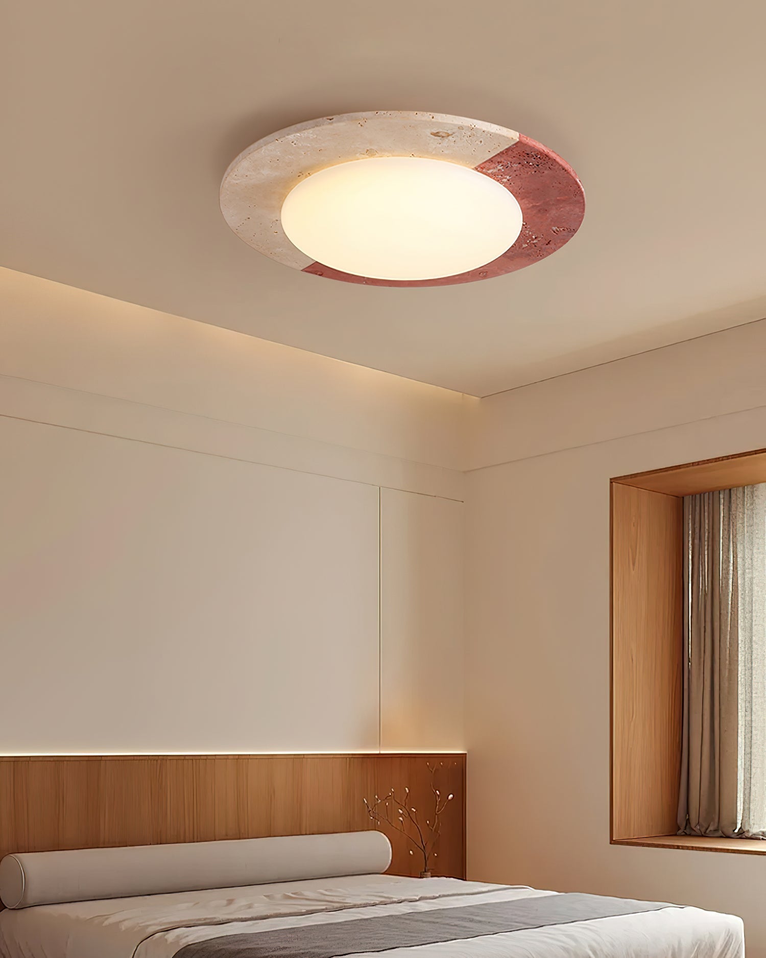 Travertine Ceiling Lamp