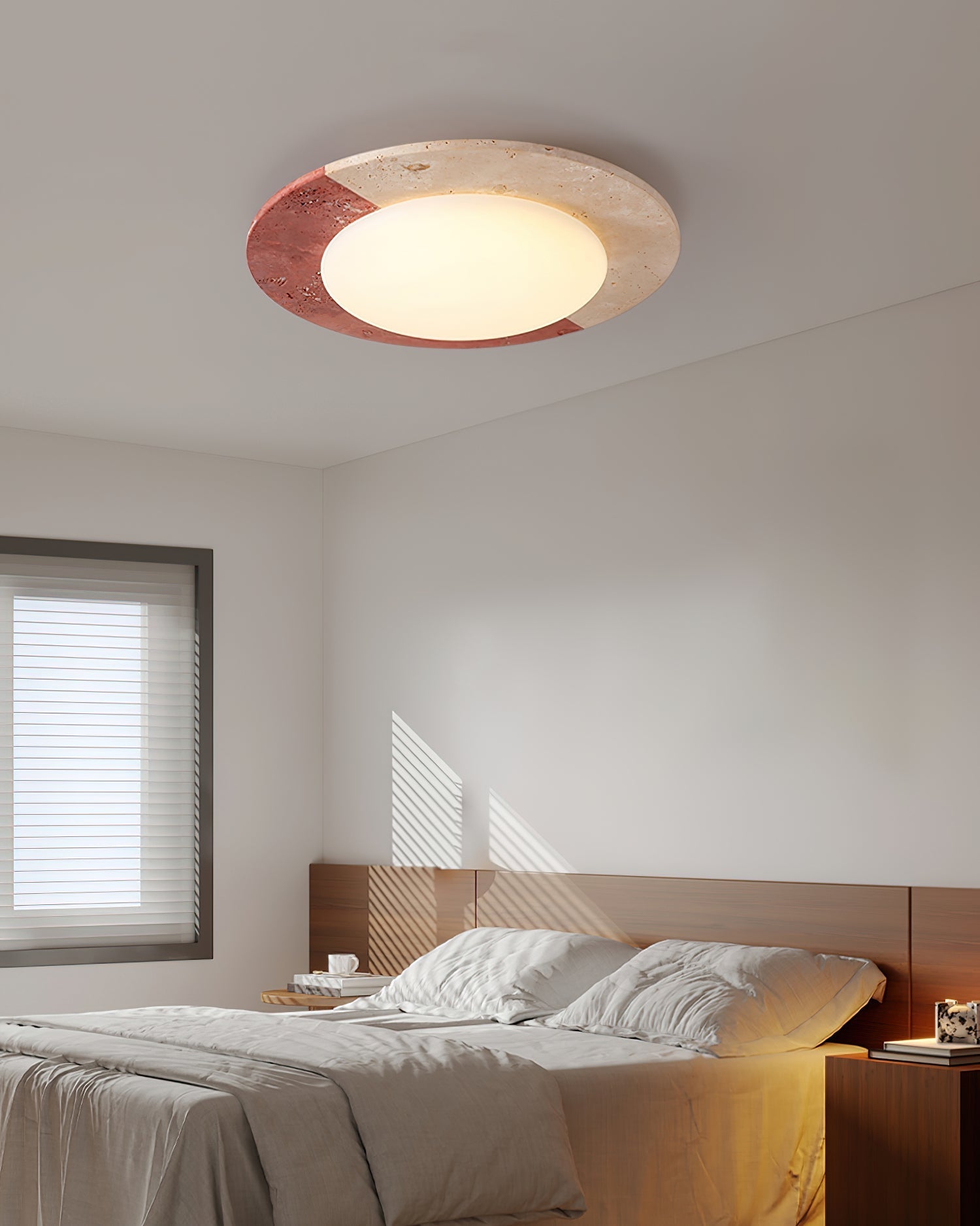 Travertine Ceiling Lamp