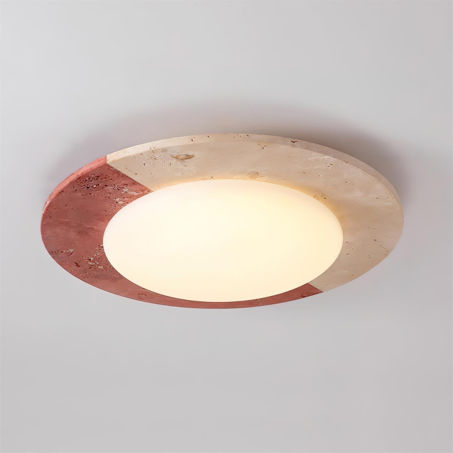 Travertine Ceiling Lamp