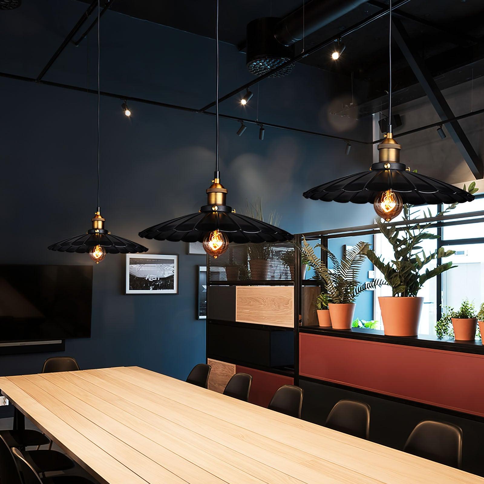 Velora Contemporary Iron Pendant Light-Neutral Decor